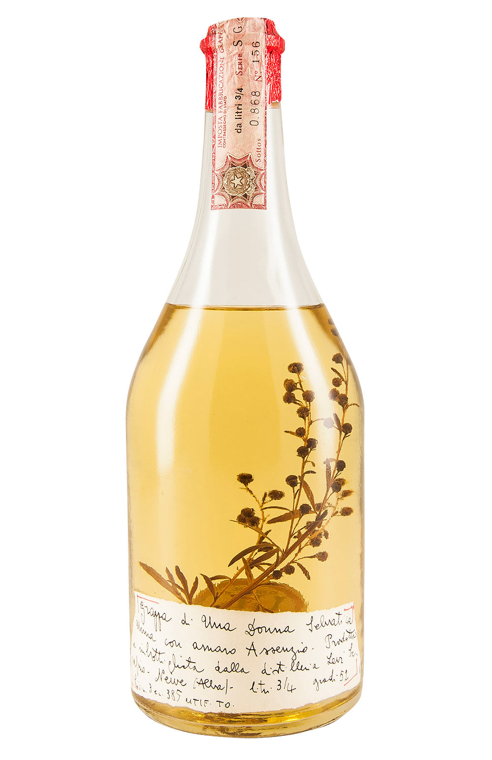 Romano Levi Grappa Donna Selvatica Assenzio c. 1970s