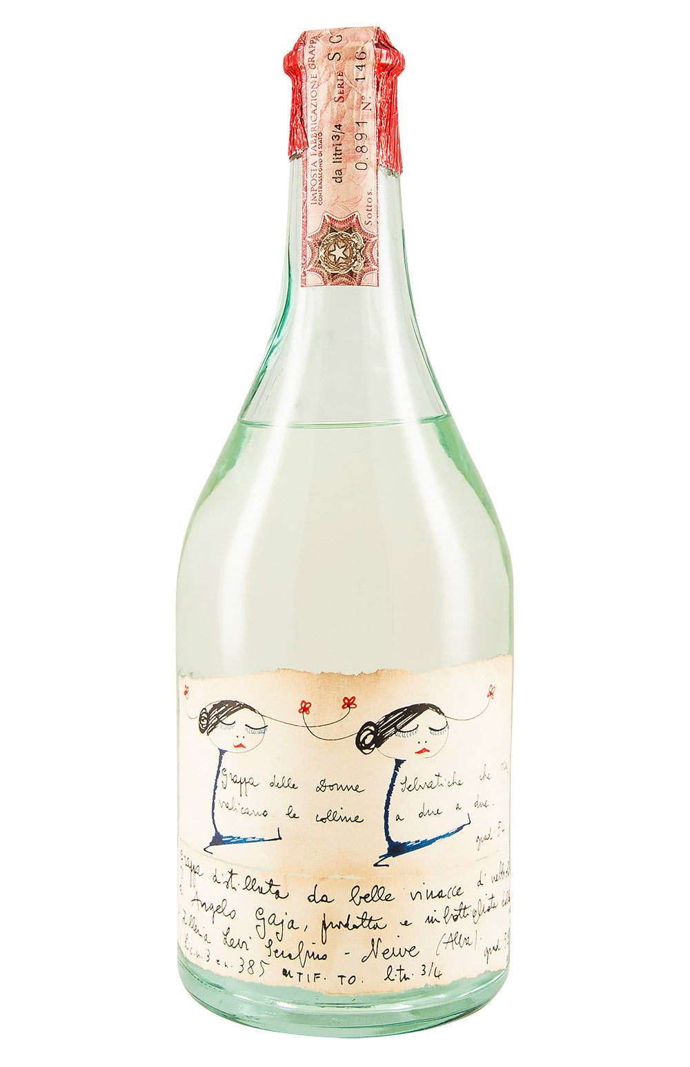 Romano Levi Grappa Donne Selvatiche Angelo Gaja c. 1970s