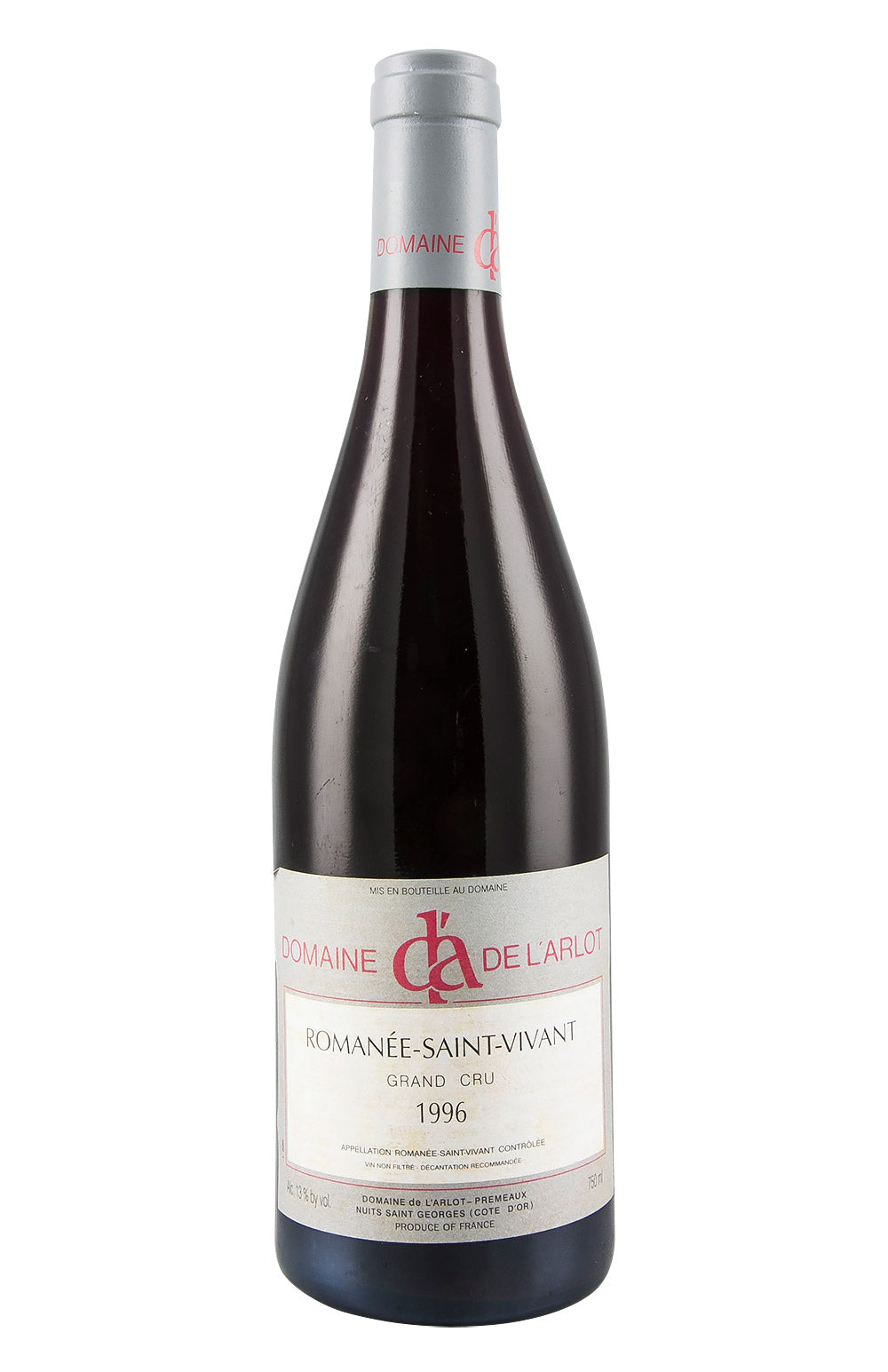Romanee St Vivant Arlot 1996