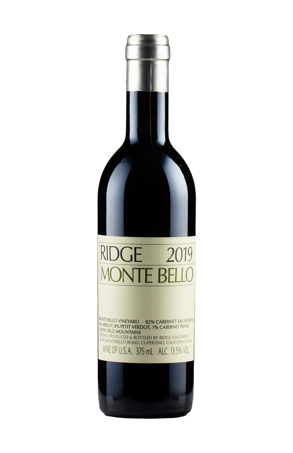 Ridge Monte Bello Cabernet Sauvignon Half 2019