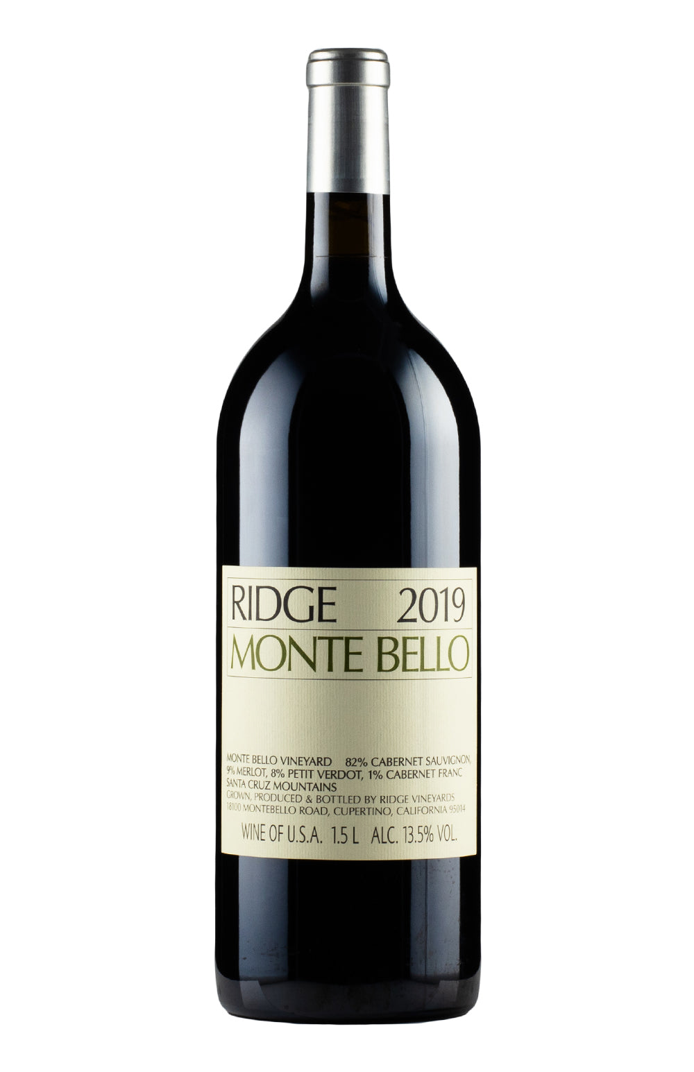 Ridge Monte Bello Cabernet Sauivgnon Magnum 2019