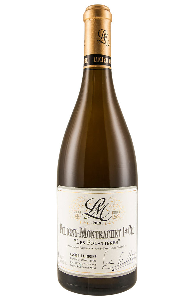 Puligny Montrachet Les Folatieres Lucien Le Moine 2018