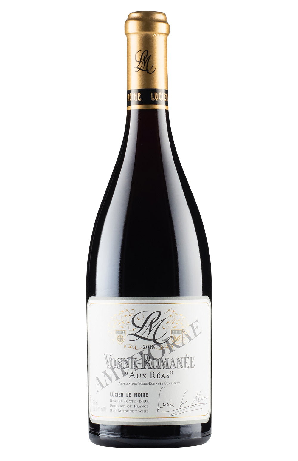 Vosne Romanee Aux Reas Lucien Le Moine 2018