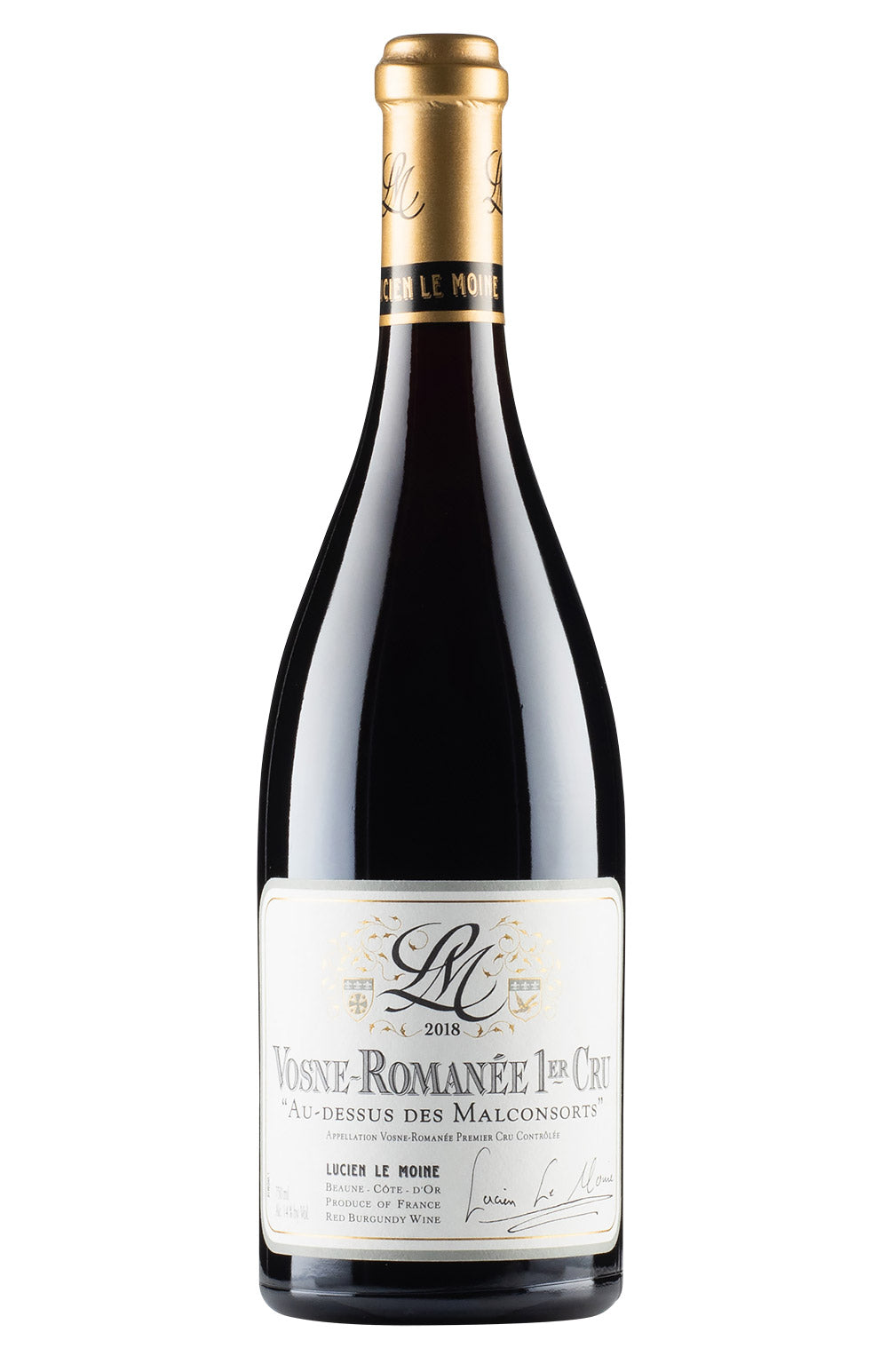 Vosne Romanee Au Dessus des Malconsorts Lucien Le Moine 2018