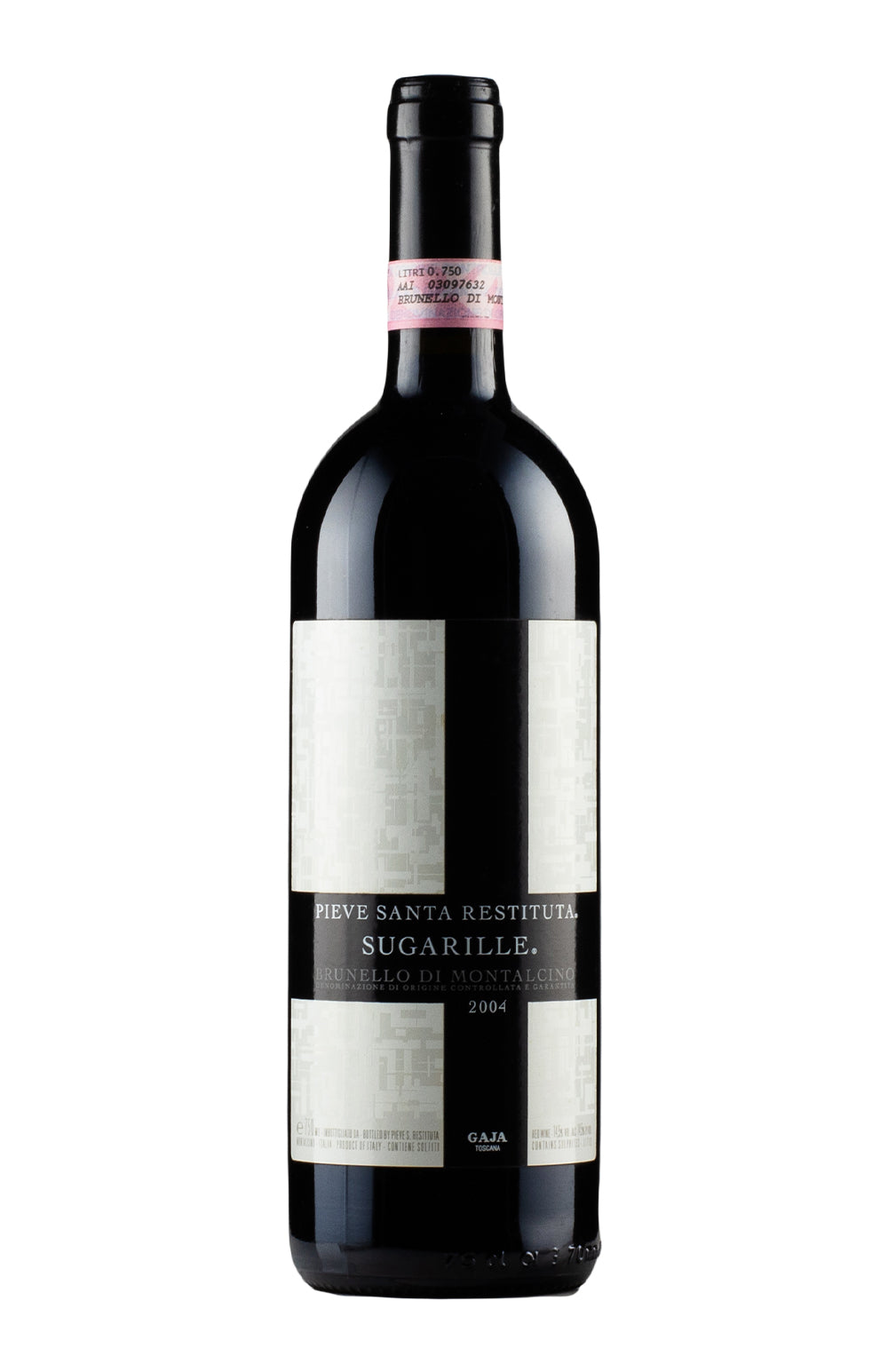 Brunello di Montalcino Sugarille Gaja Pieve Santa Restituta 2004