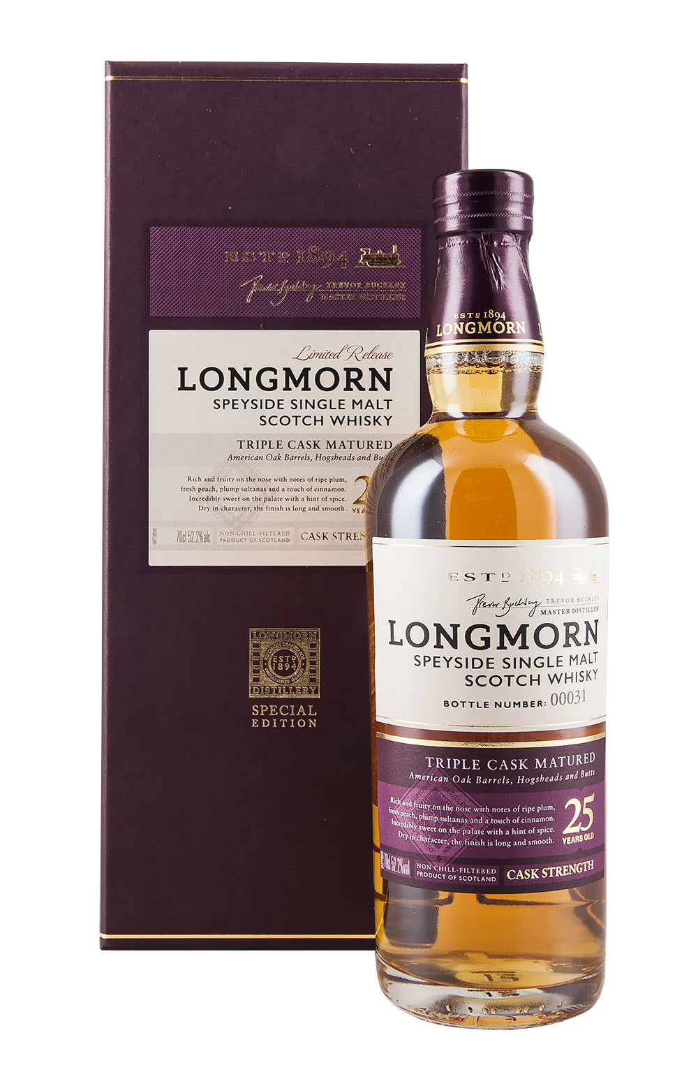 Longmorn 25 Year Old