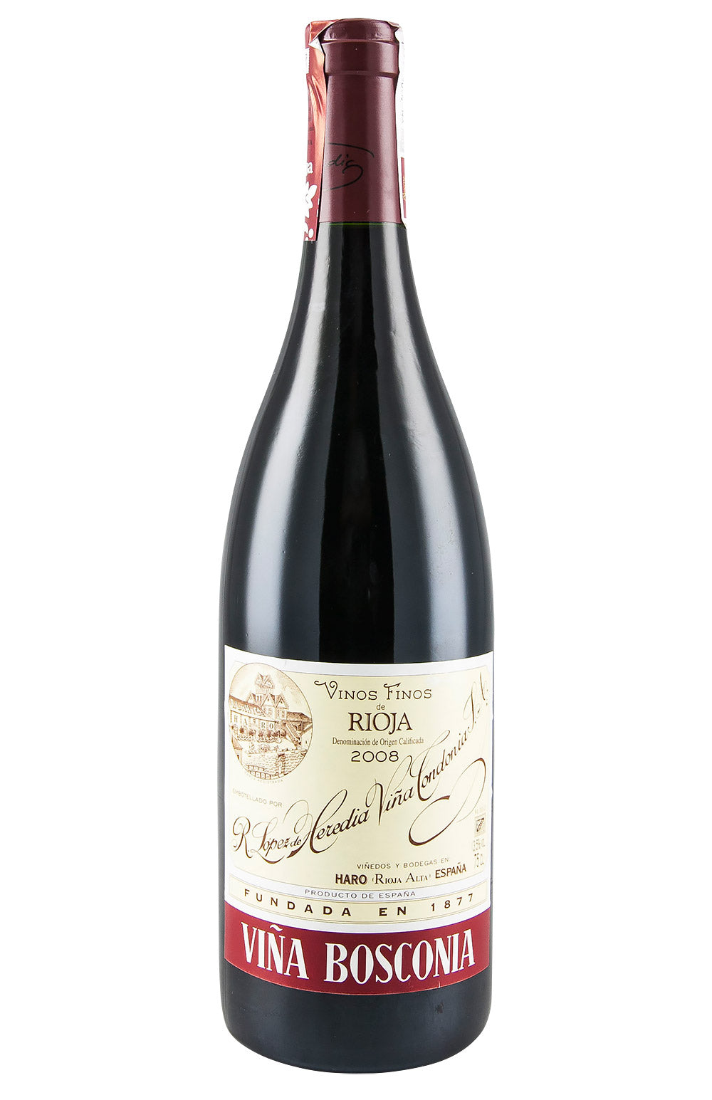 Vina Bosconia Rioja Reserva Lopez de Heredia 2008