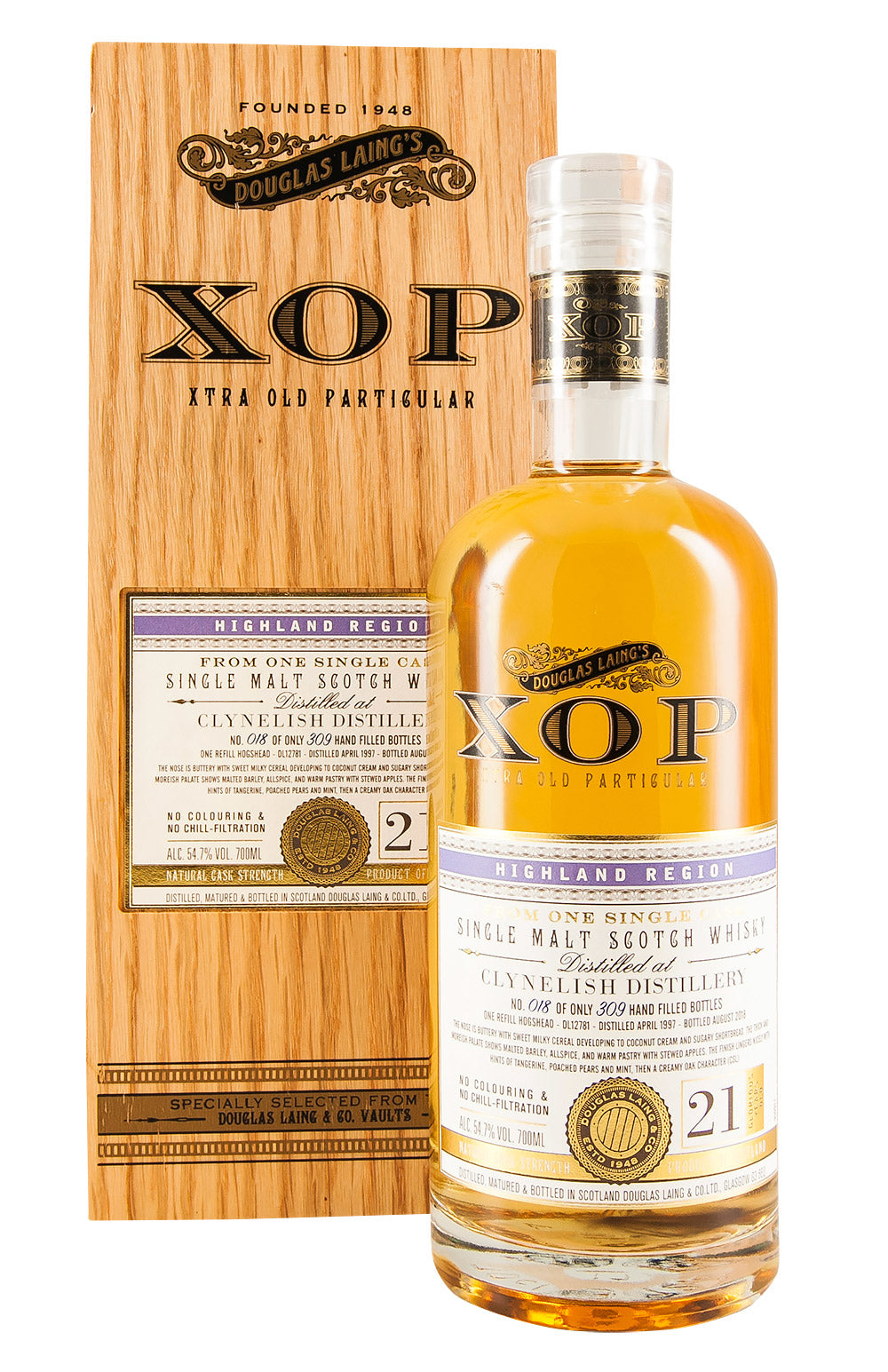 Clynelish 21 Year Old Xtra Old Particular 1997