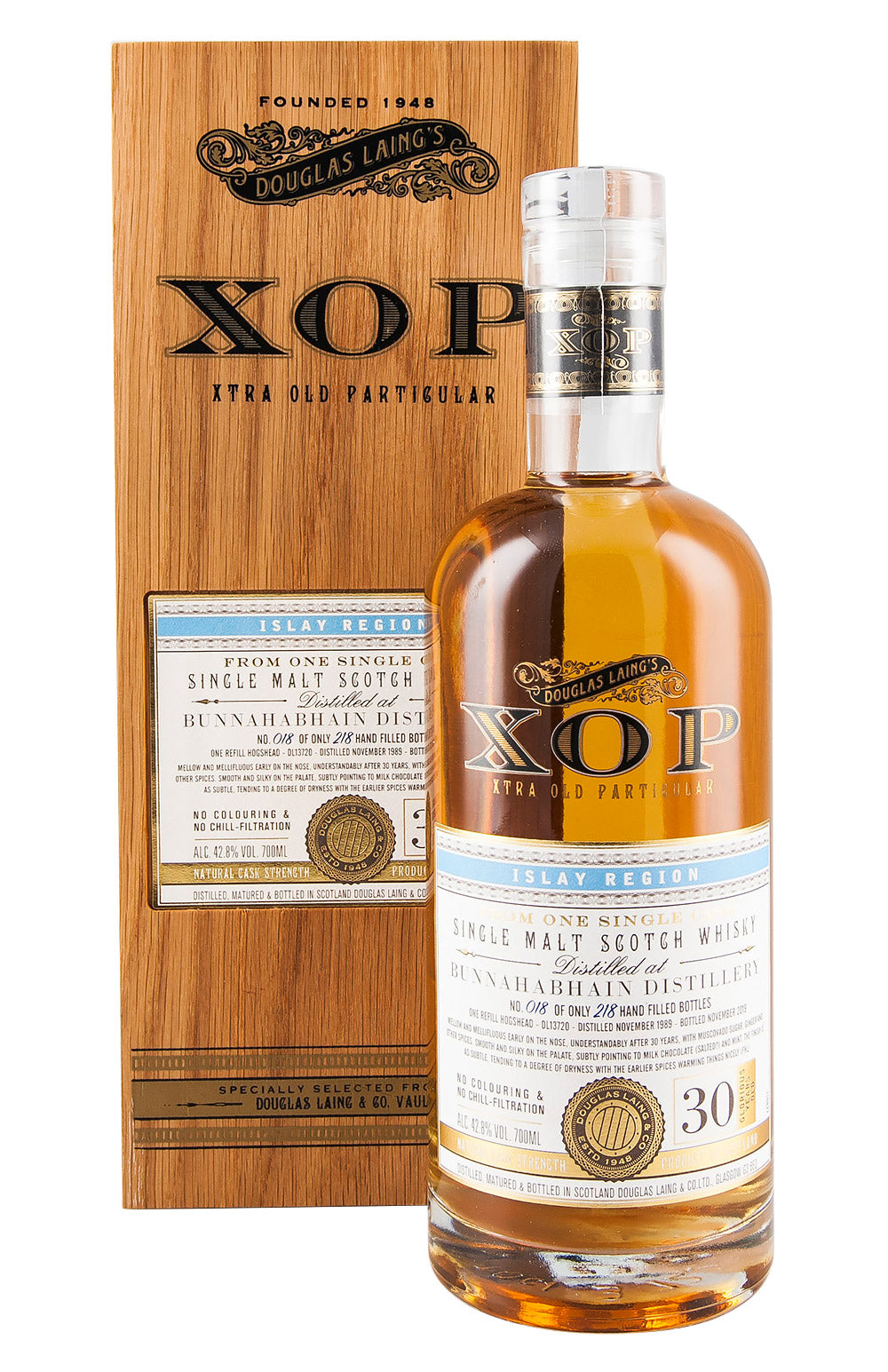 Bunnahabhain 30 Year Old Xtra Old Particular 1989