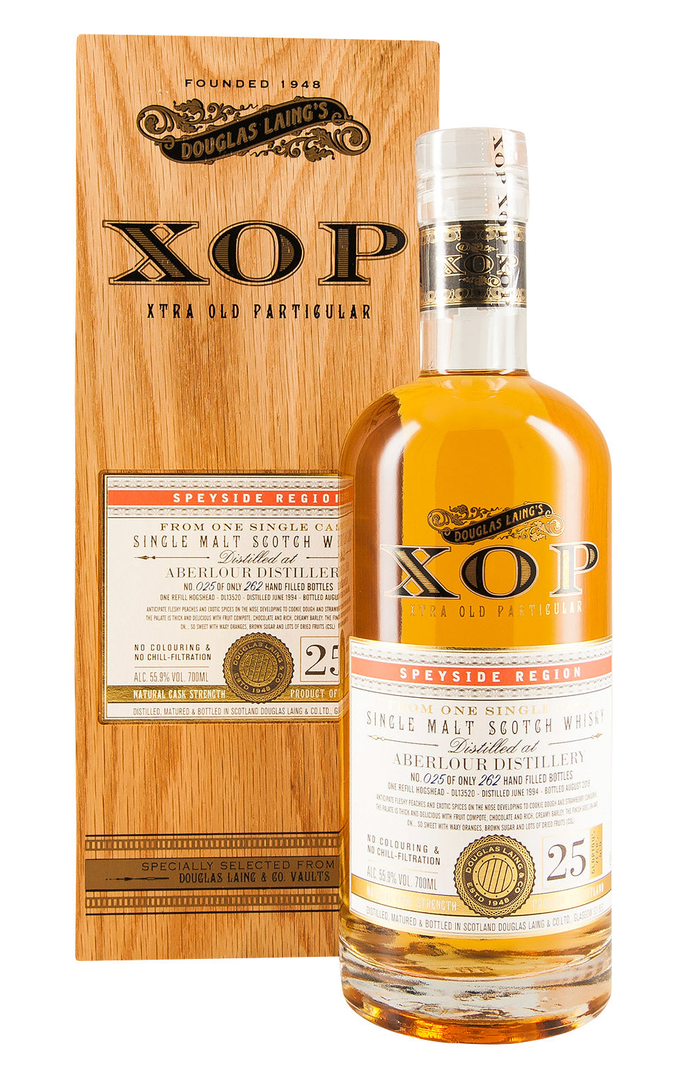 Aberlour 25 Year Old Xtra Old Particular 1994