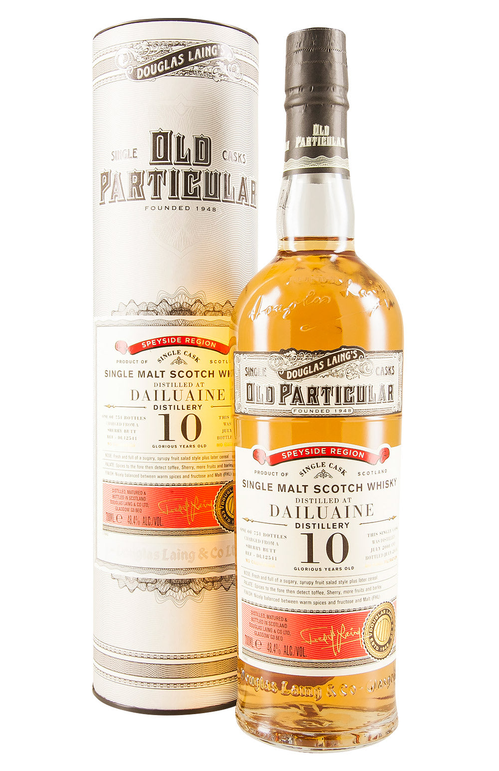 Dailuaine 10 Year Old Old Particular 2008