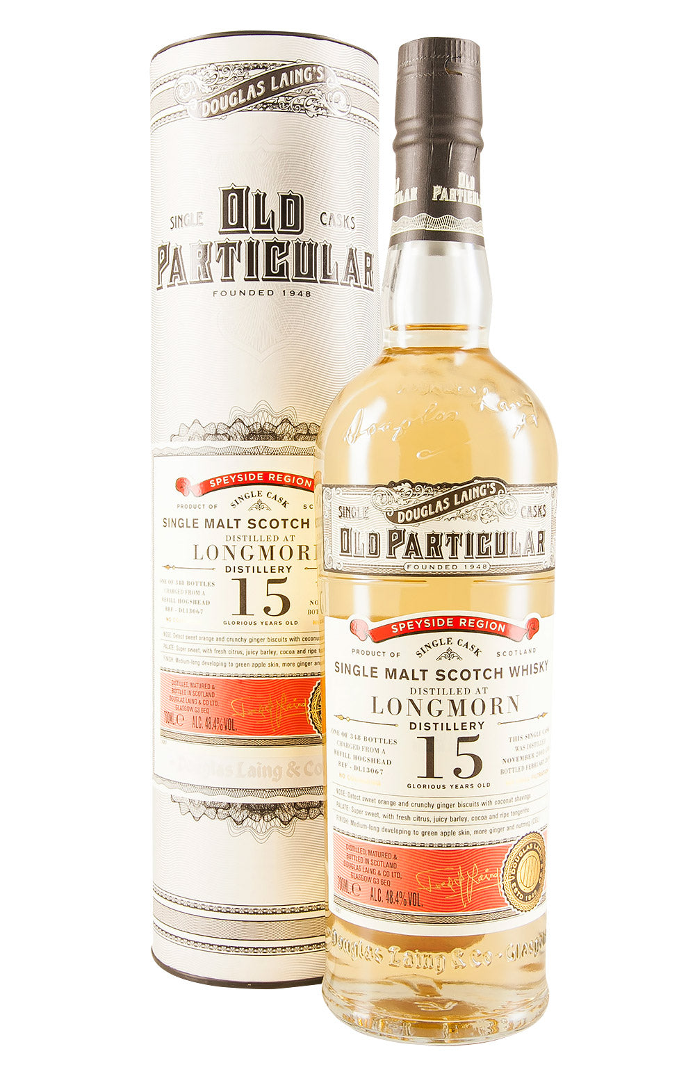 Longmorn 15 Year Old Old Particular 2003