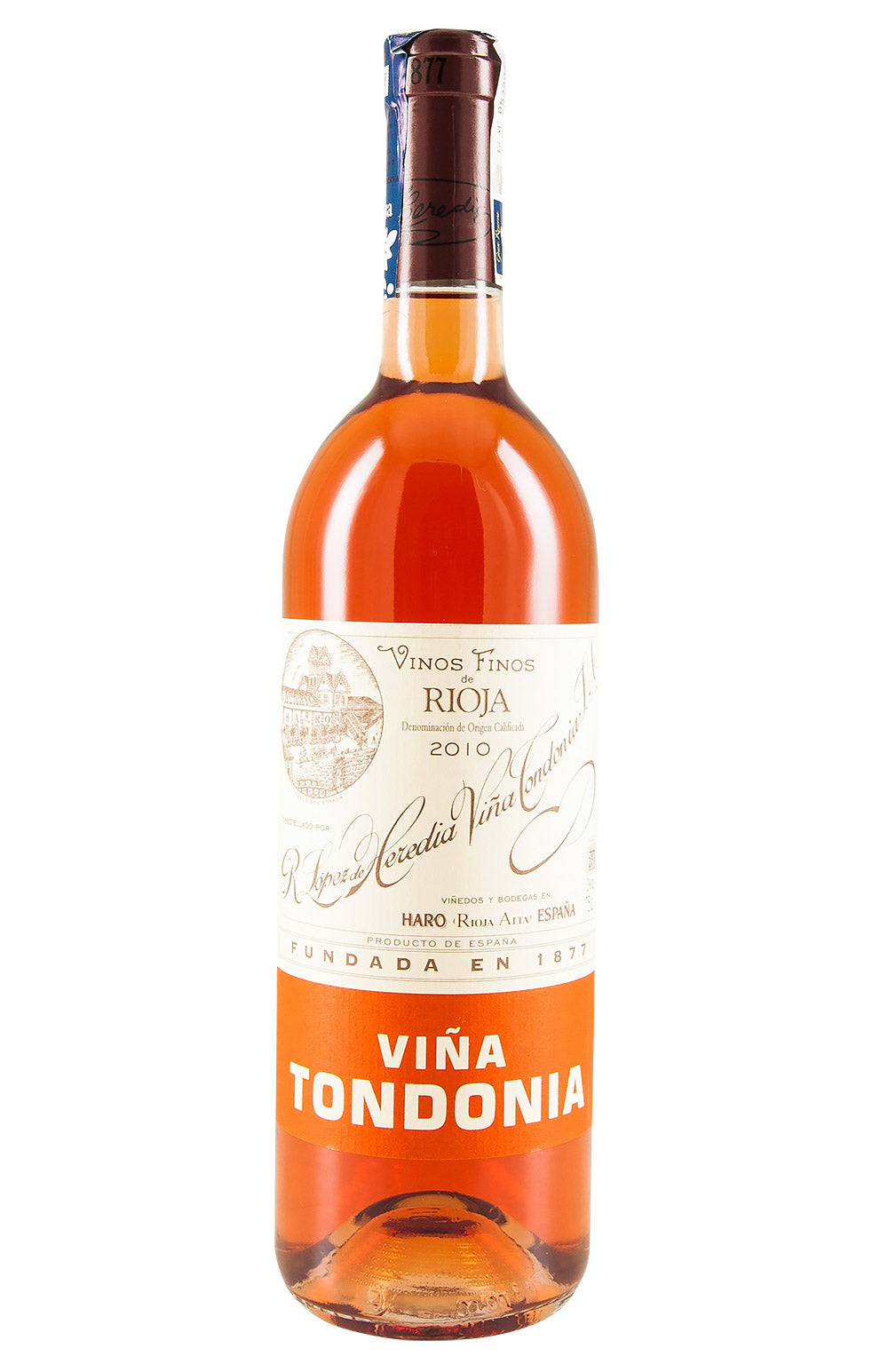 Vina Tondonia Rioja Gran Reserva Rosado Lopez de Heredia 2010