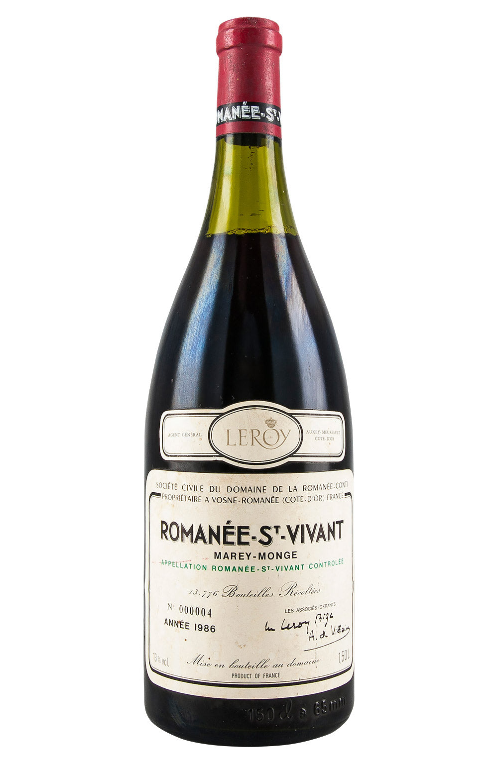 Romanee St Vivant DRC Magnum 1986