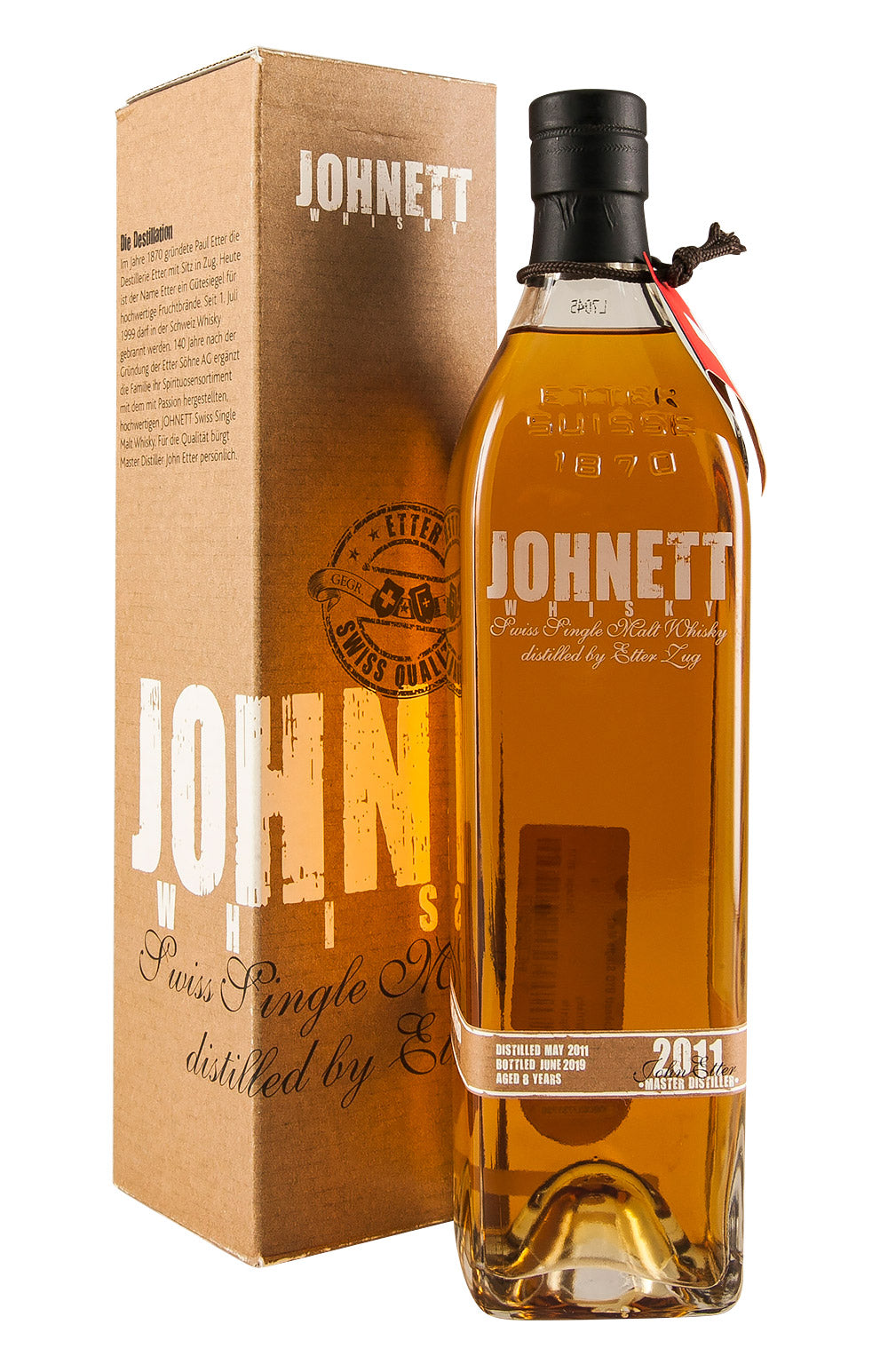 Johnett 8 Year Old Single Malt 2011