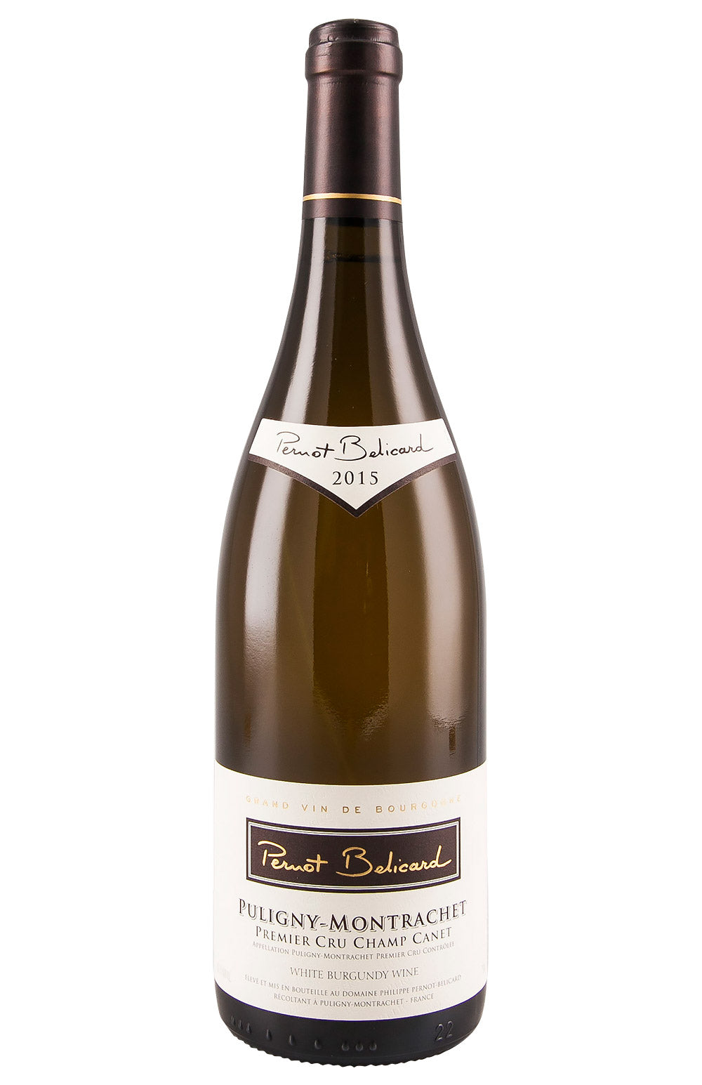 Puligny Montrachet Champ Canet Pernot Belicard 2015