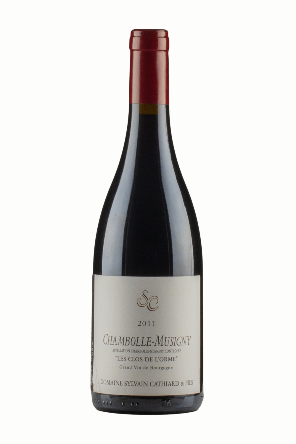Chambolle Musigny Les Clos de L`Orme Sylvain Cathiard 2011
