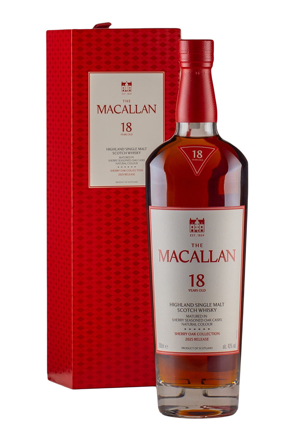 Macallan 18 Year Old Sherry Oak (2025 Release)