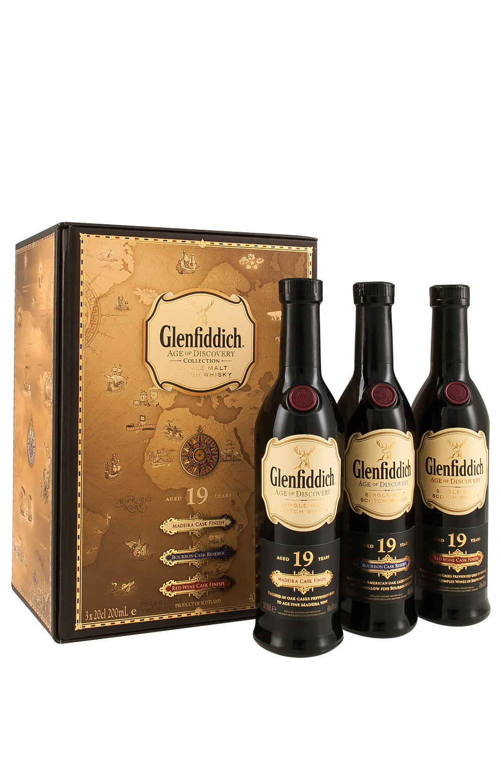 Glenfiddich Age of Discovery 20cl Set