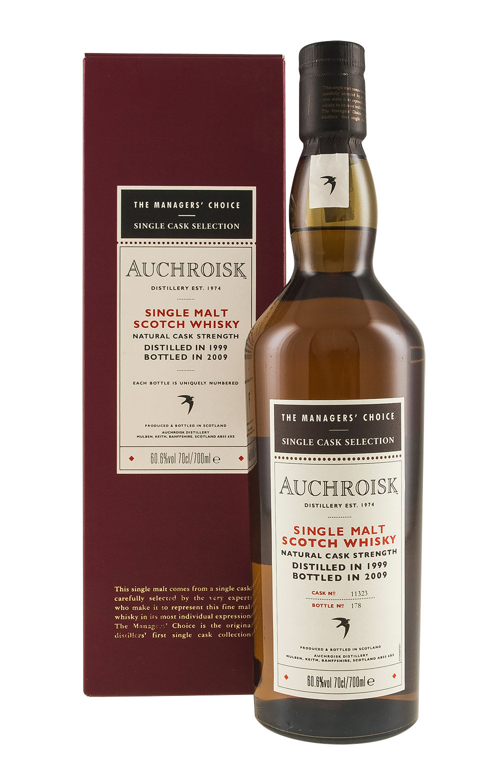 Auchroisk Manager`s Choice (2010 Release) 1999