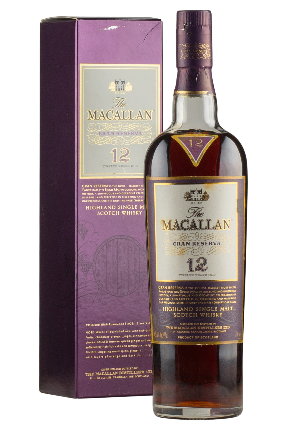 Macallan 12 Year Old Gran Reserva