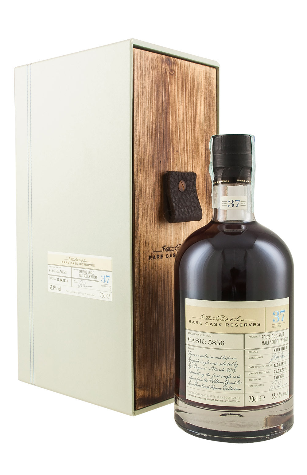 Speyside 37 Year Old Paradise One Rare Cask Reserve 1978