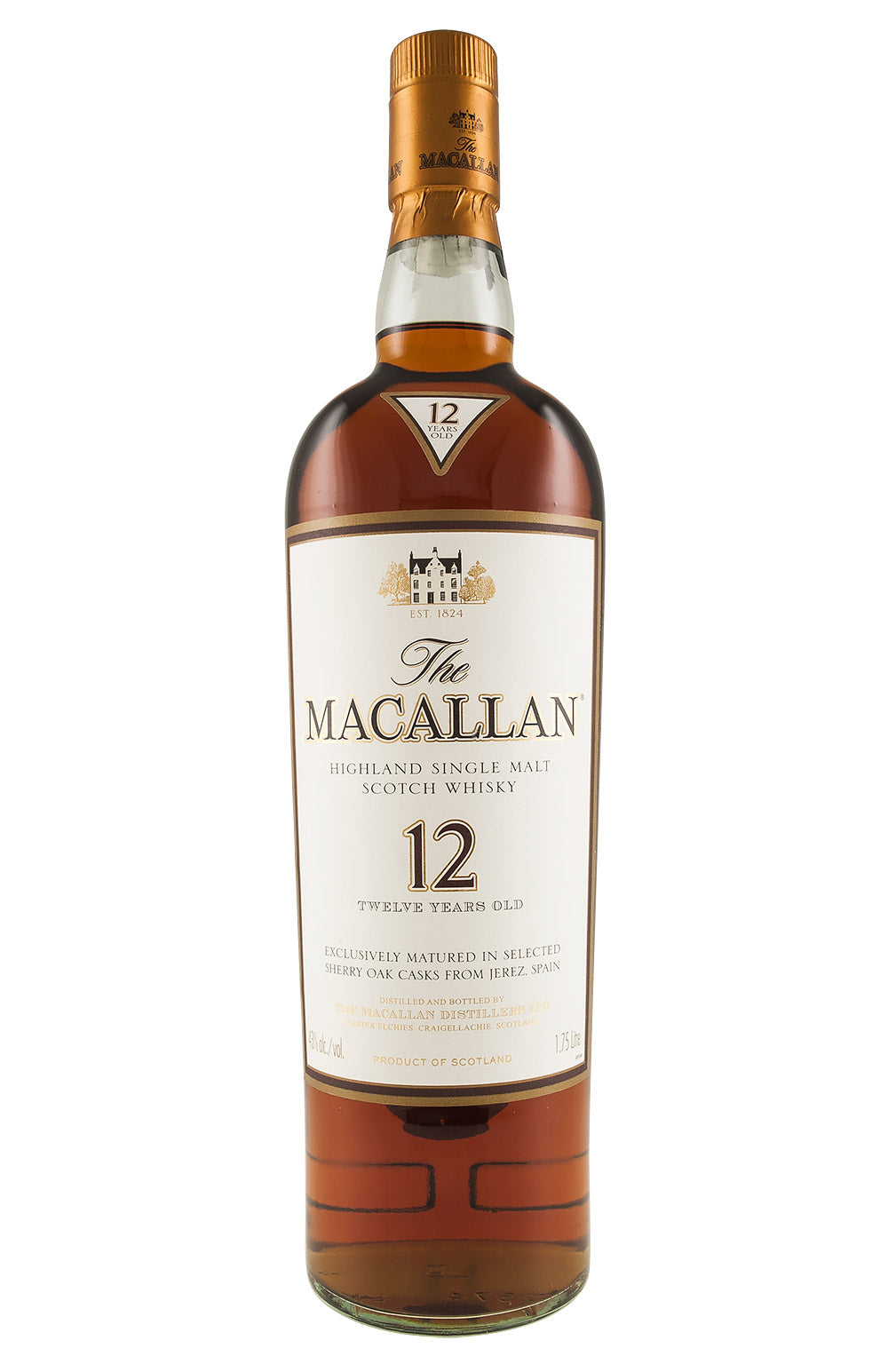 Macallan 12 Year Old Sherry Oak 175cl