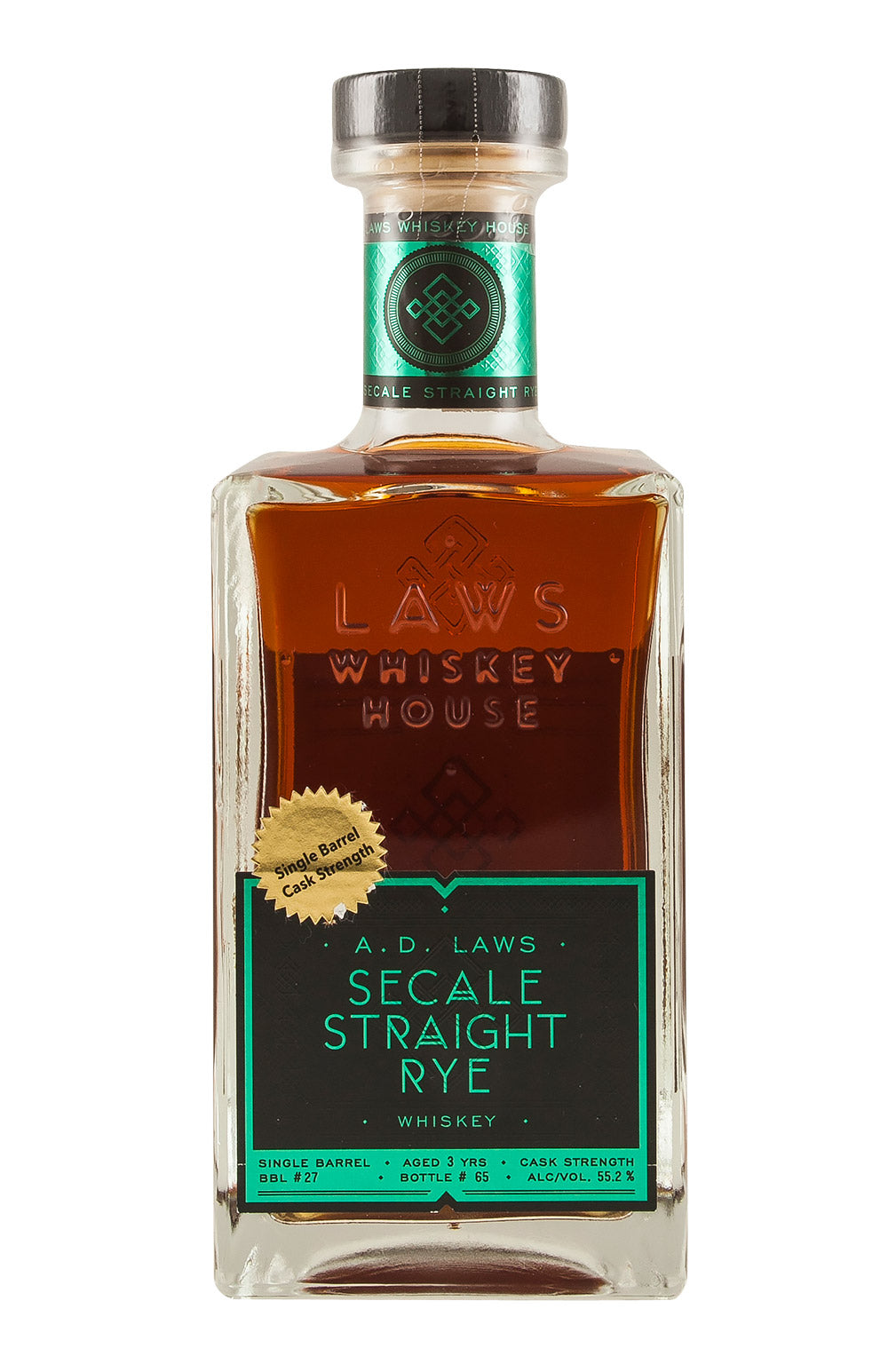 A D Laws Barrel 27 Secale Straight Rye