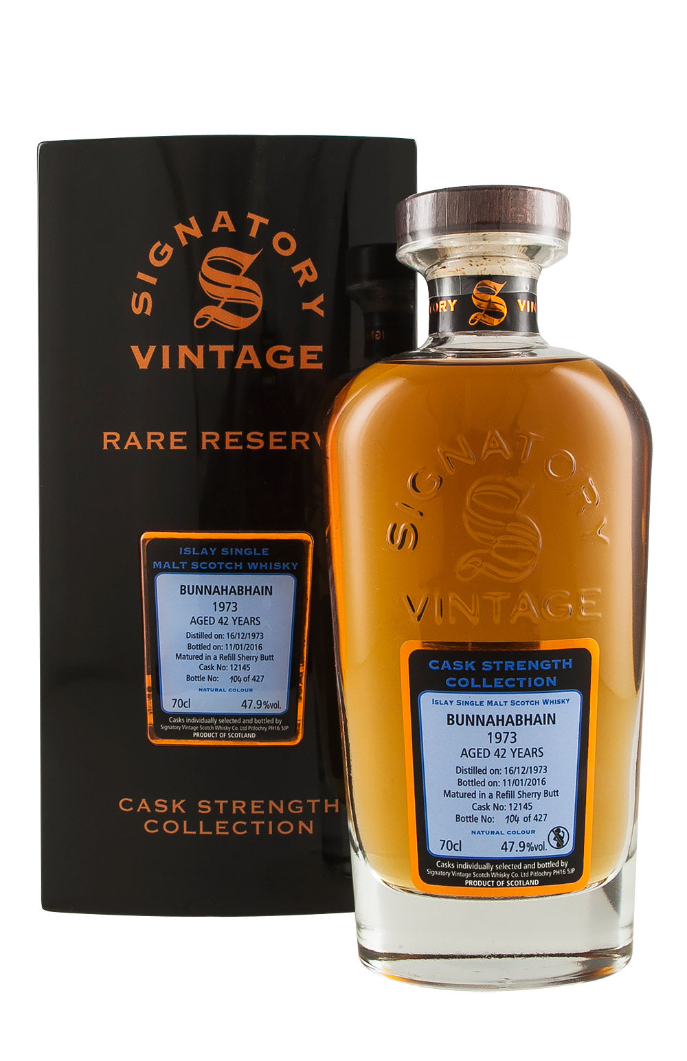 Bunnahabhain 42 Year Old Signatory Rare Reserve 1973