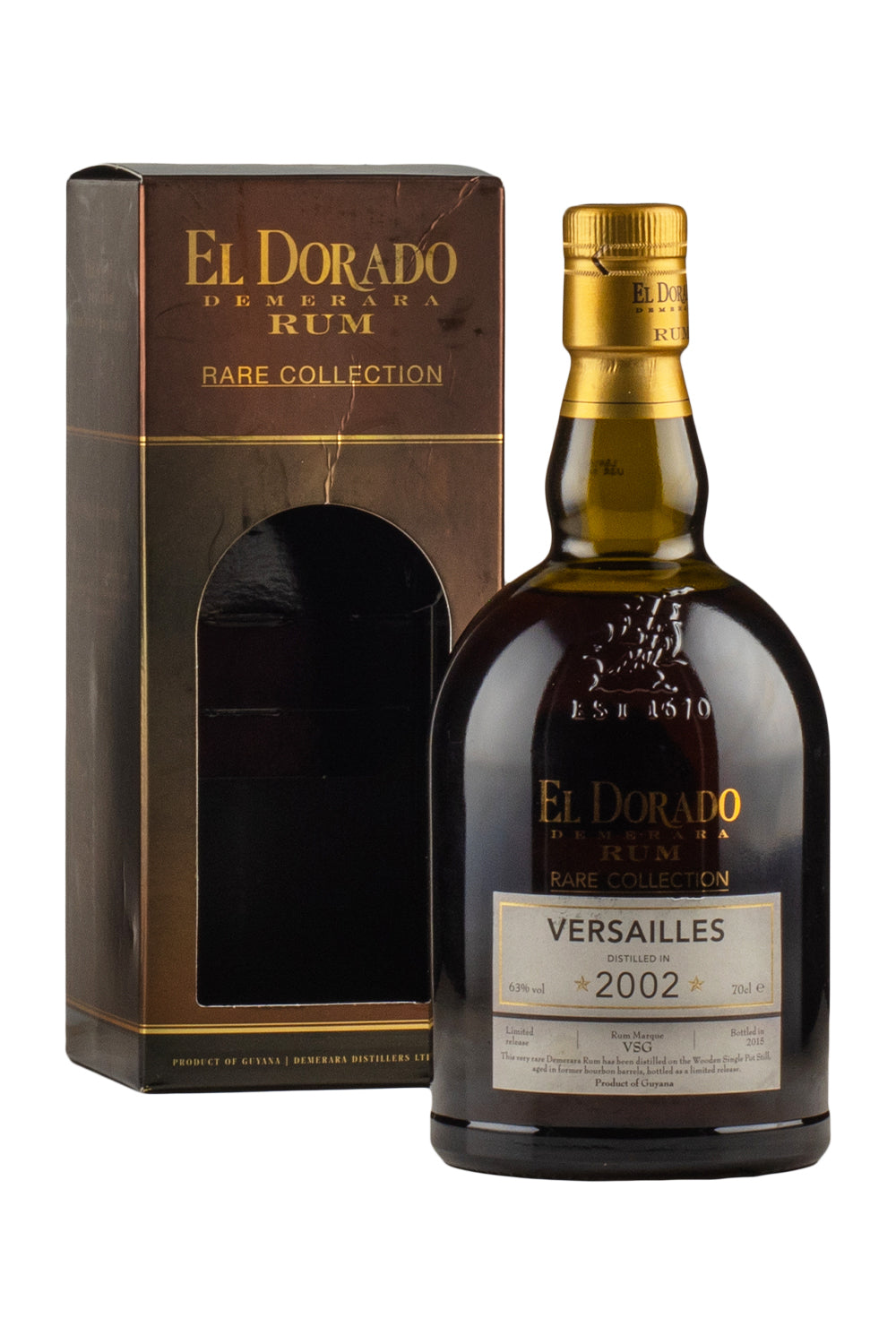 El Dorado 12 Year Old Rare Collection Versailles 2002