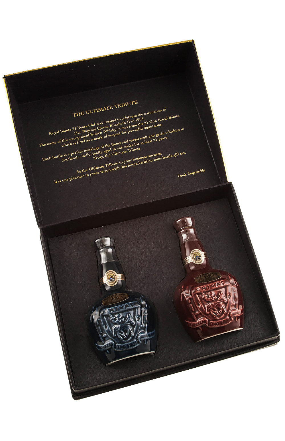 Royal Salute Two Miniature Set