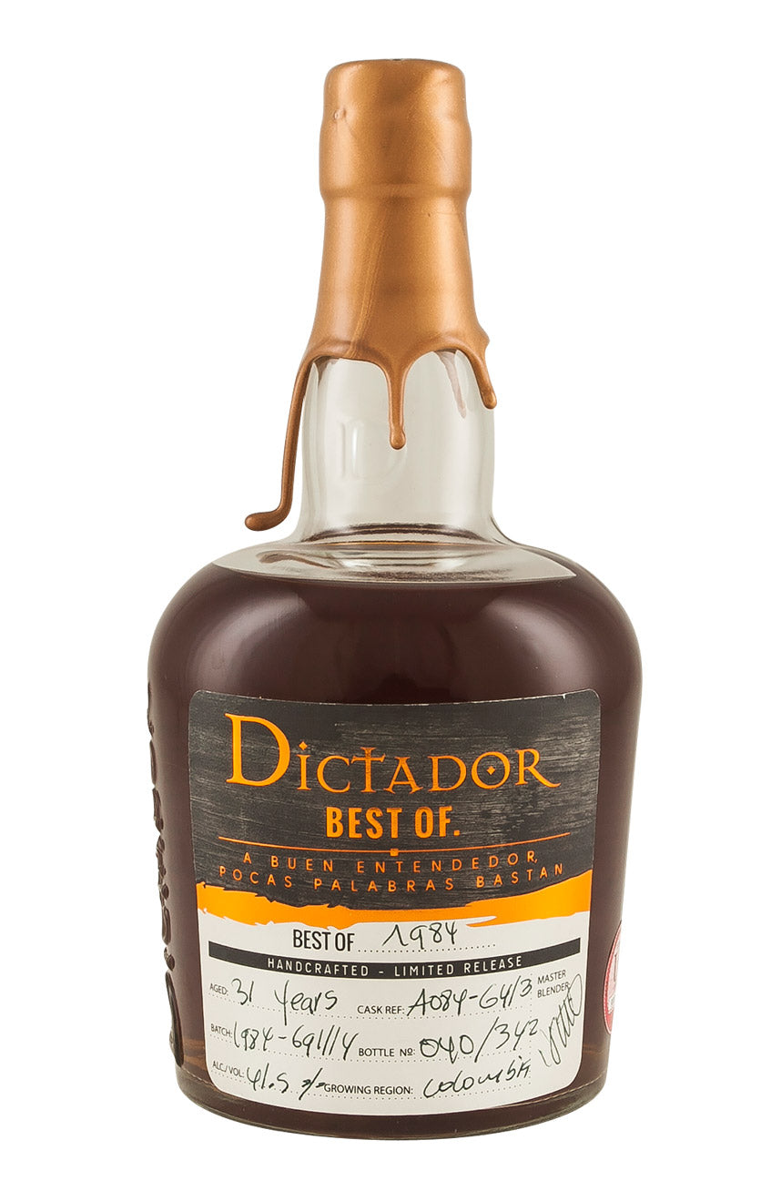 Dictador 31 Year Old Single Cask 1984