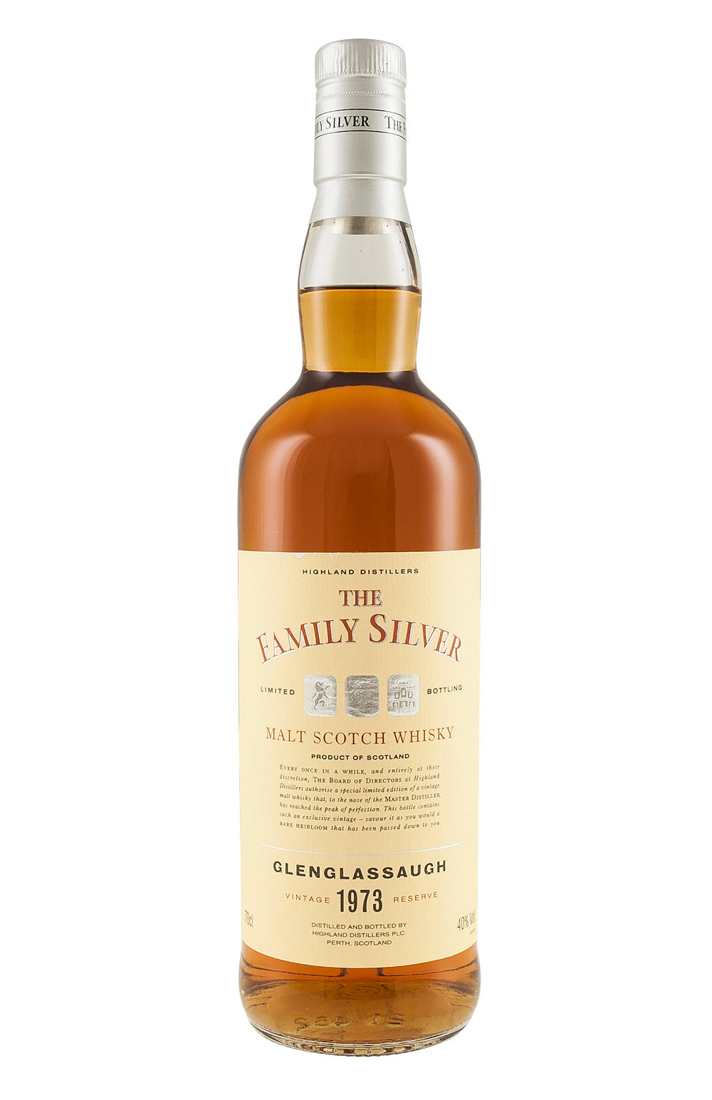 Glenglassaugh The Family Silver 1973