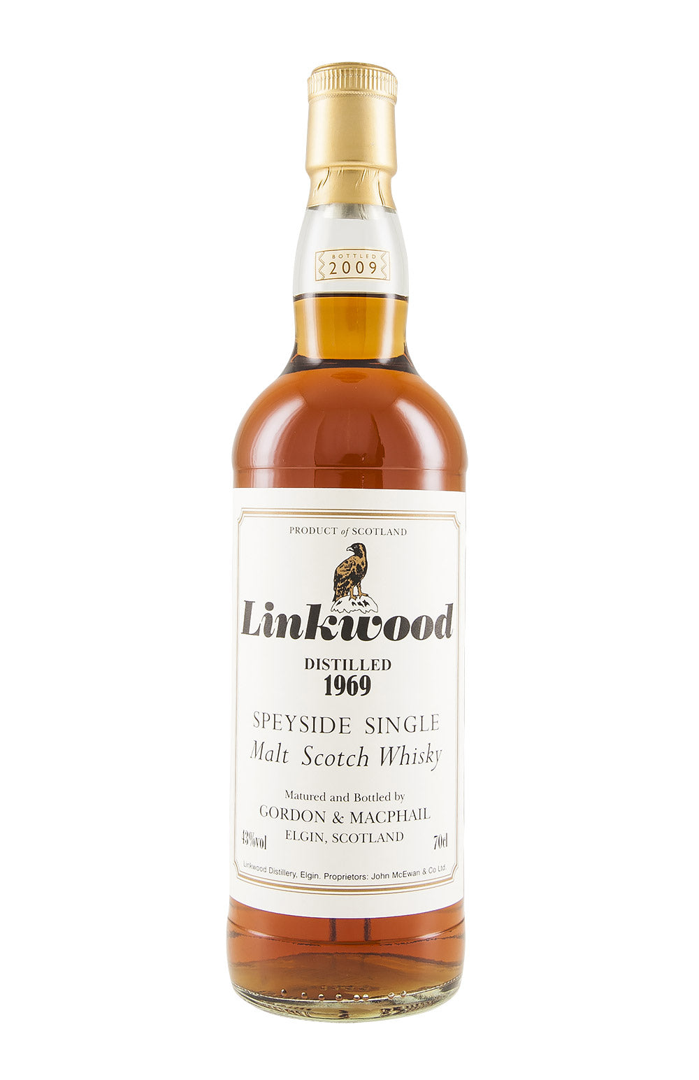 Linkwood G&M (Bottled 2009) 1969