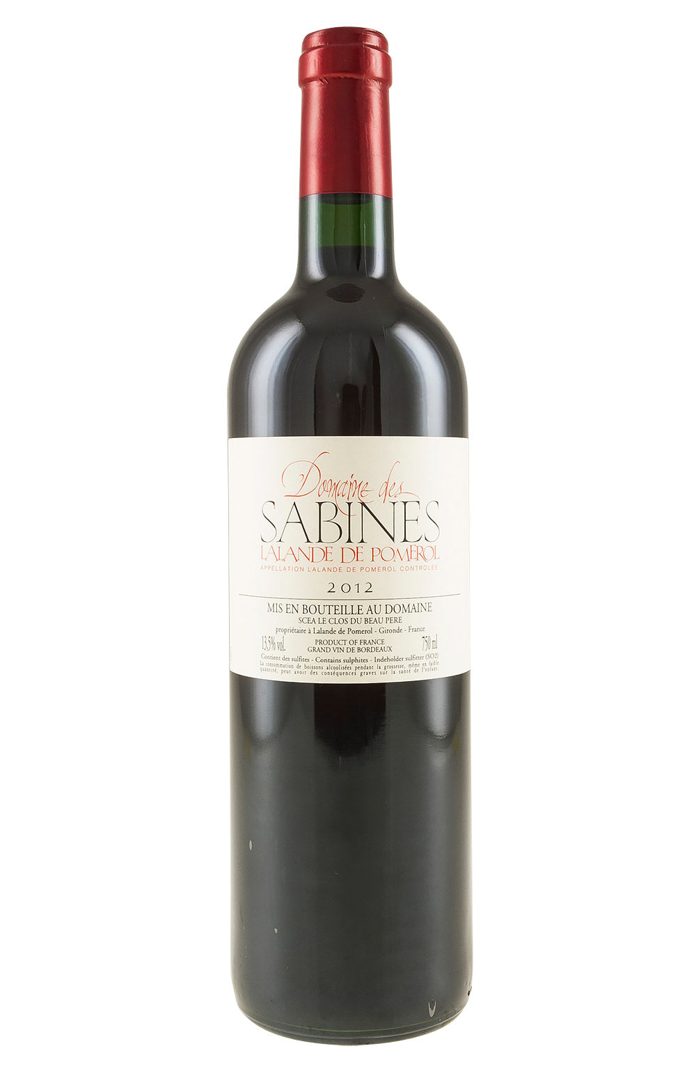 des Sabines (Ex Chateau) 2012