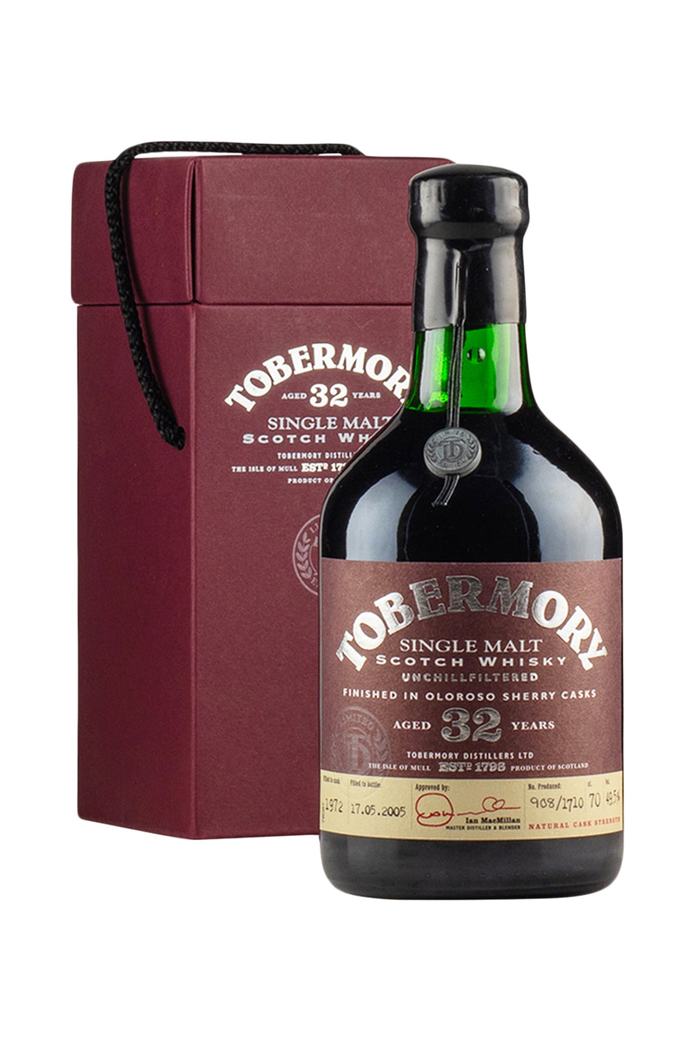 Tobermory 32 Year Old Oloroso Sherry Cask 1972