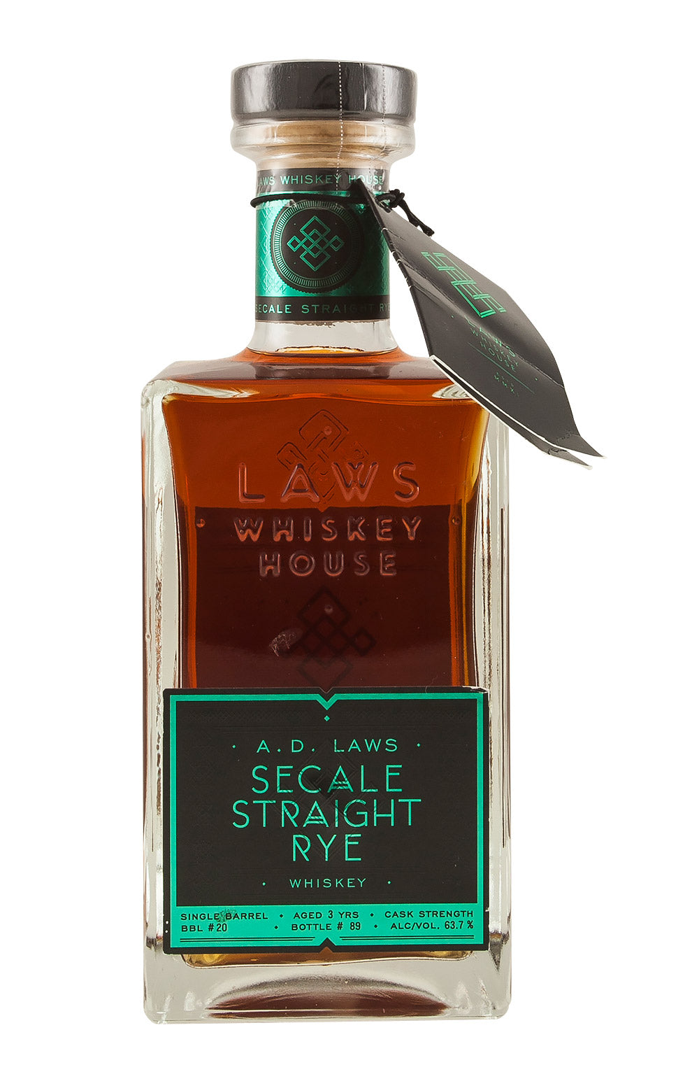 A D Laws Barrel 20 Secale Straight Rye