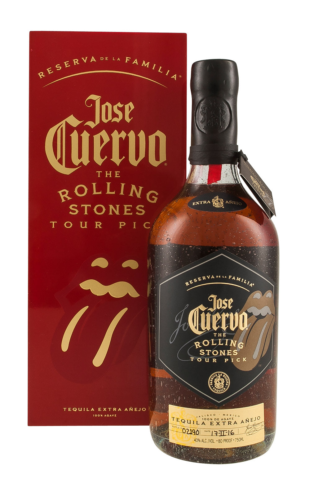 Jose Cuervo Reserva de la Familia Extra Anejo Rolling Stones Edition