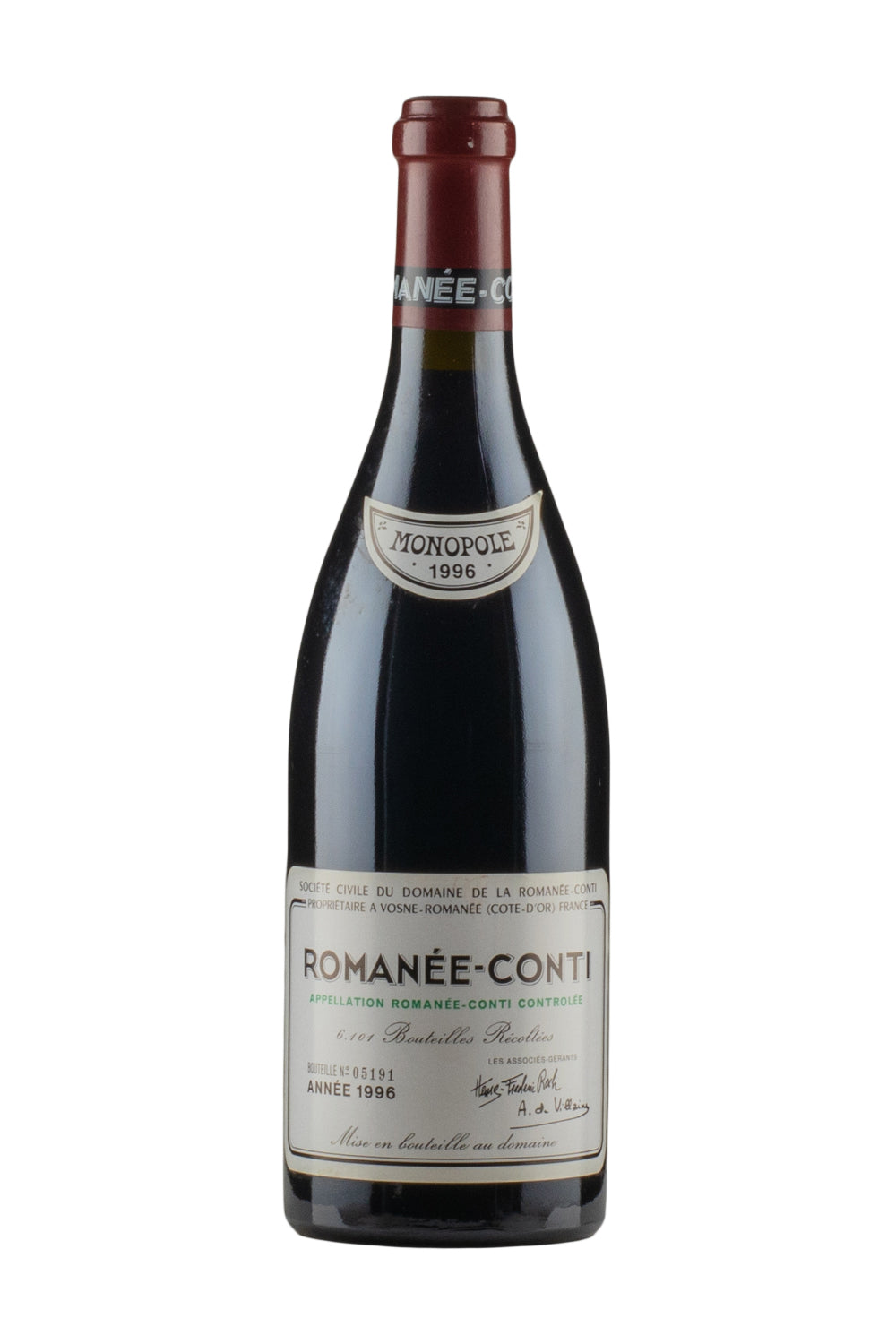 Romanee Conti DRC 1996