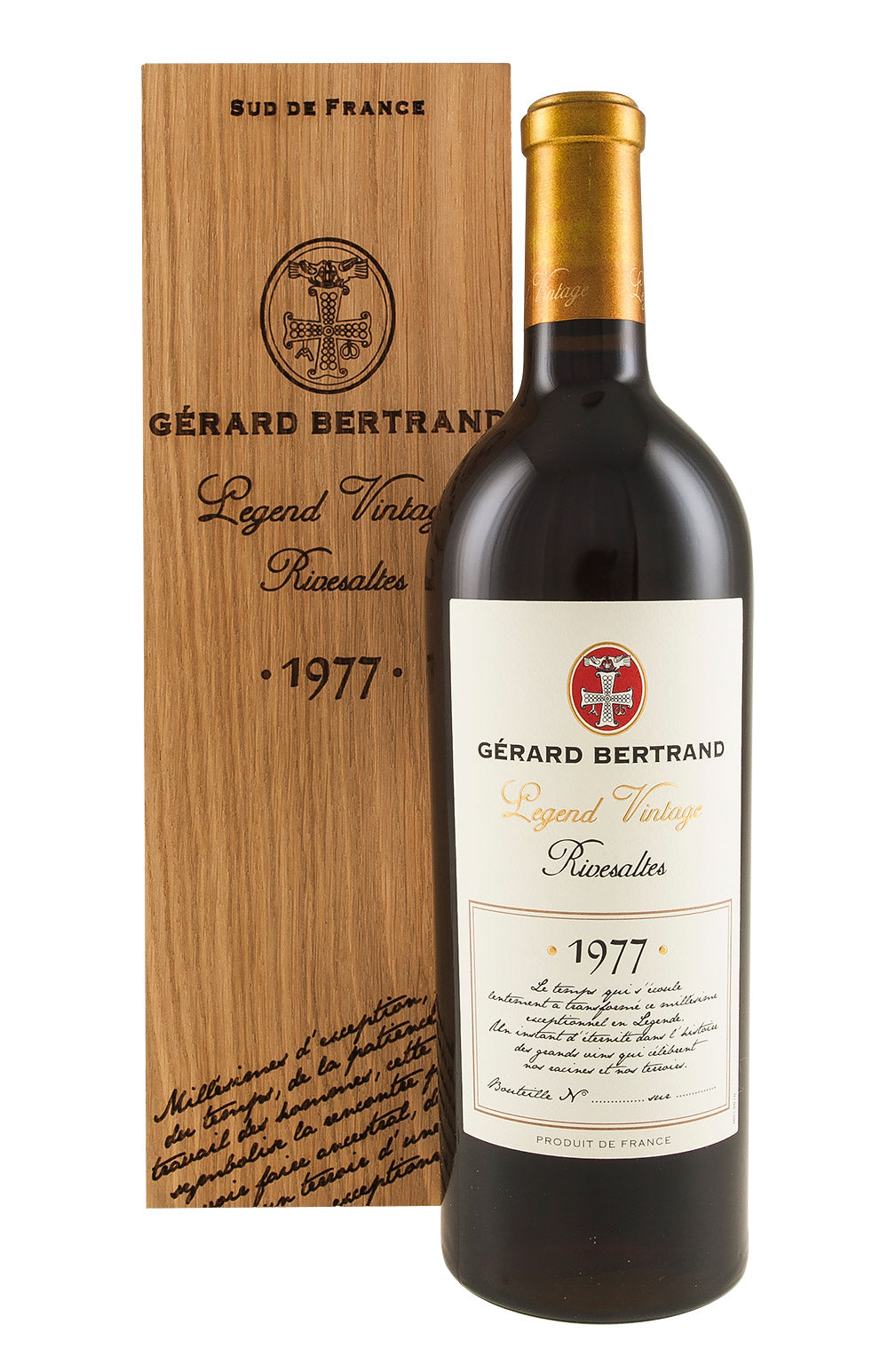 Legend Rivesaltes Gerard Bertrand (Ex Domaine) 1977