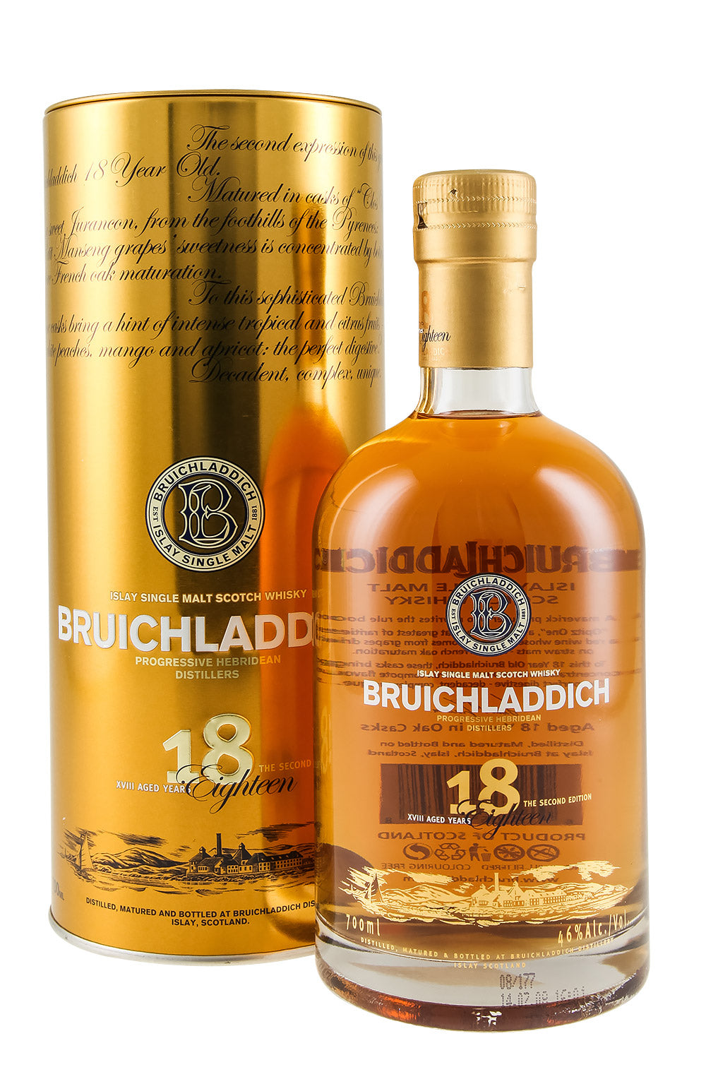 Bruichladdich 18 Year Old Second Edition
