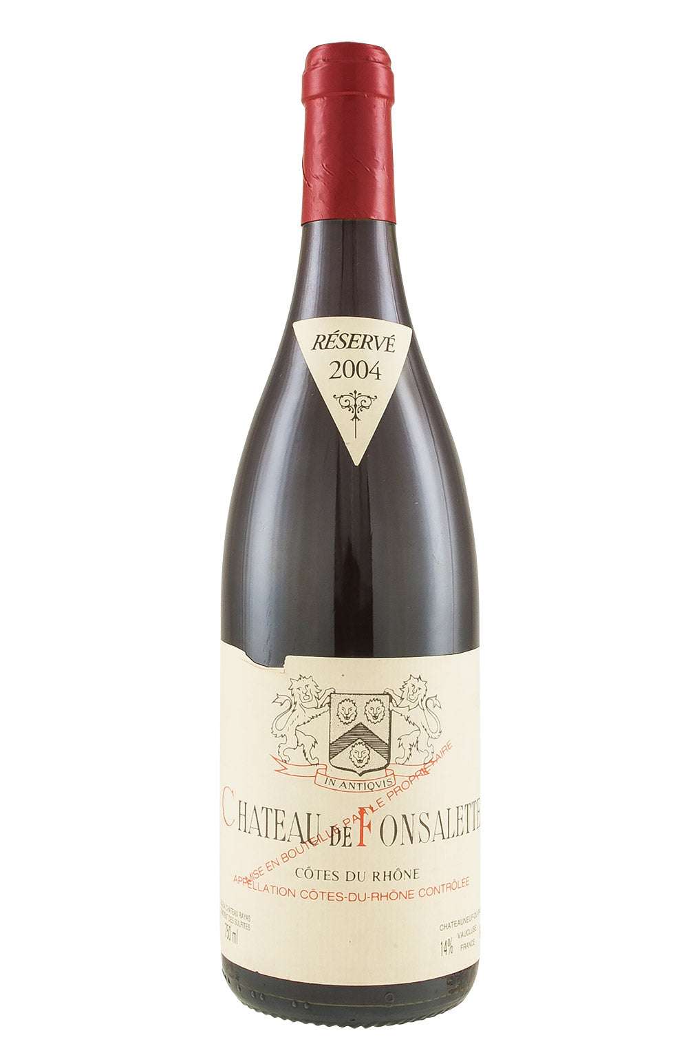 Cotes du Rhone Chateau de Fonsalette 2004