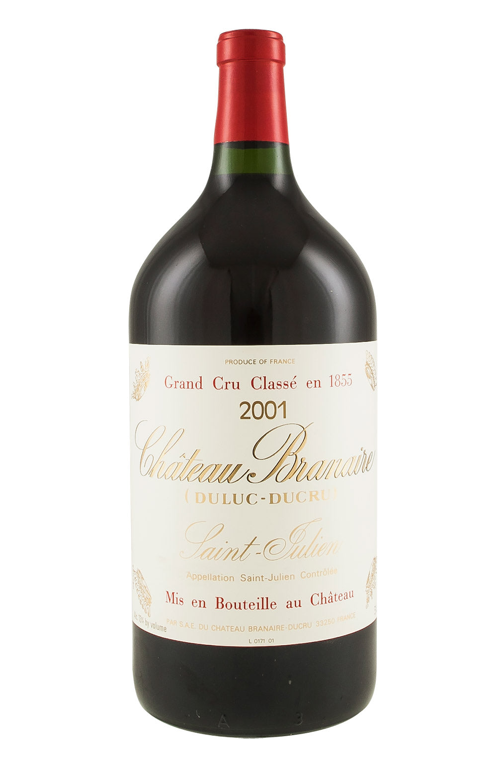 Branaire Ducru 300cl (Ex Chateau) 2001