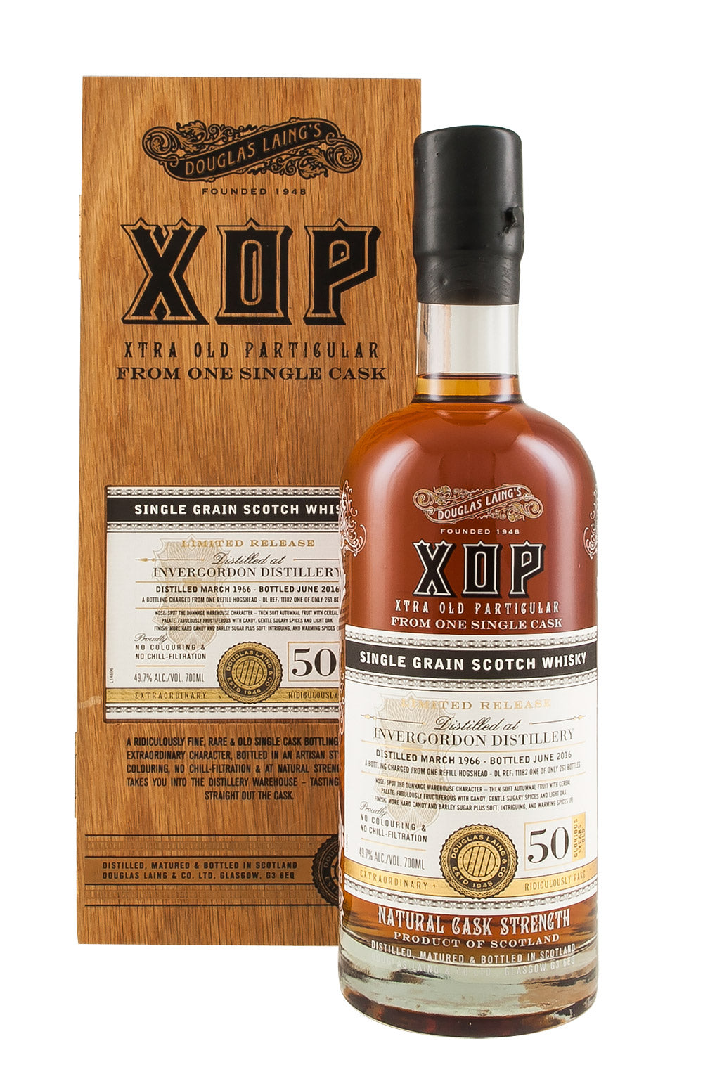 Invergordon 50 Year Old Xtra Old Particular 1966