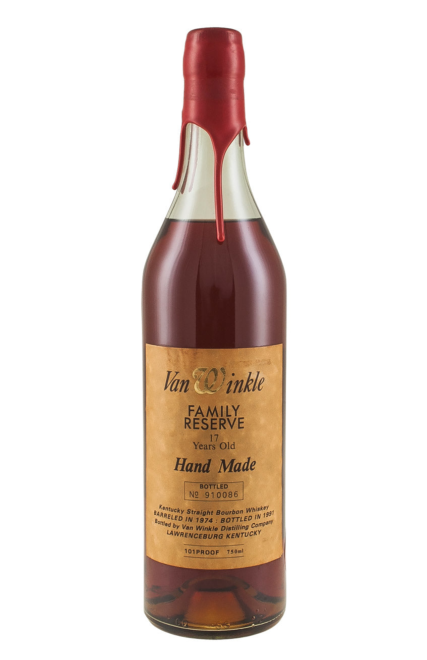 Van Winkle 17 Year Old Family Reserve 1974