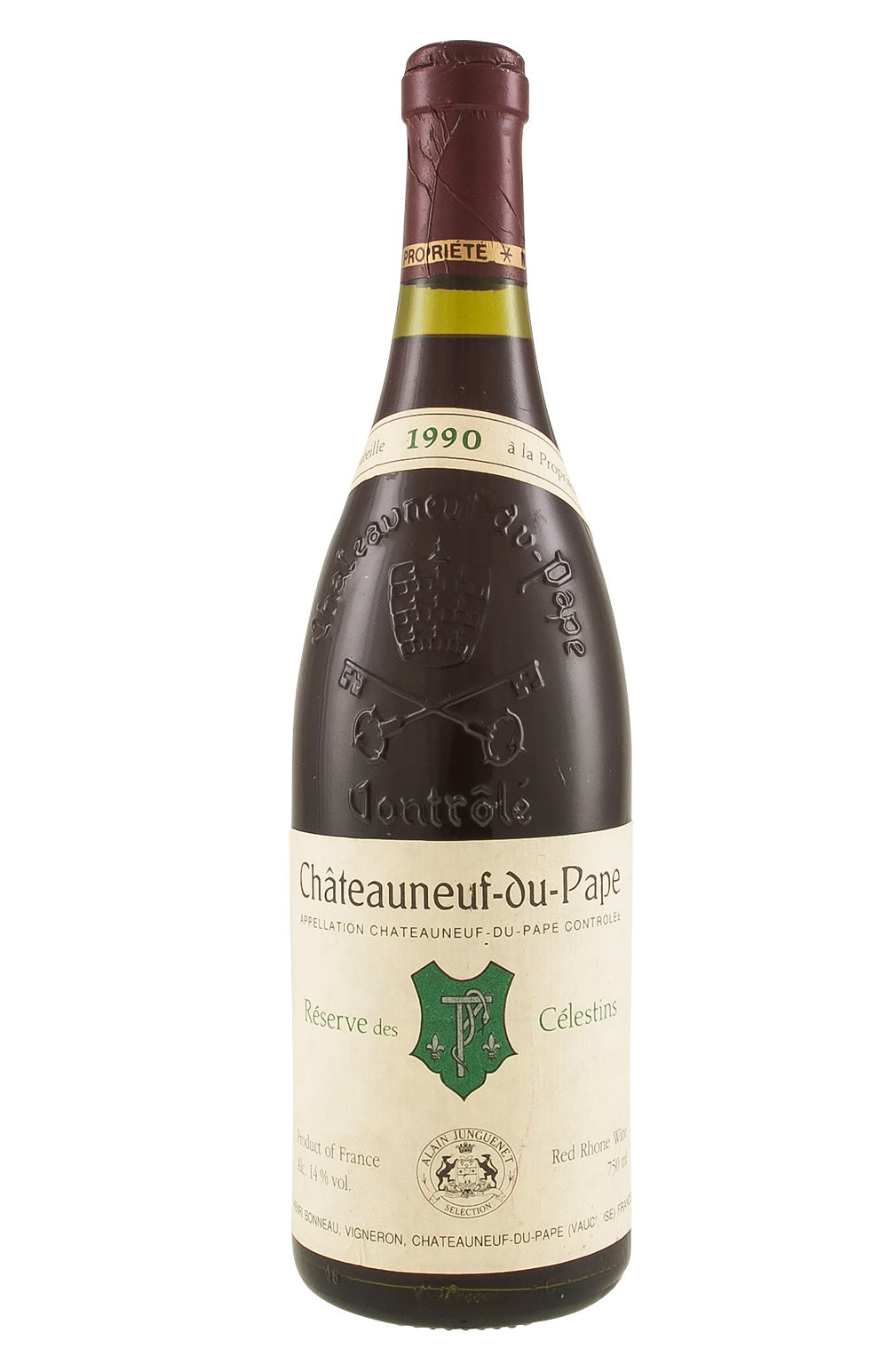 Chateauneuf du Pape Reserve des Celestins Henri Bonneau 1990
