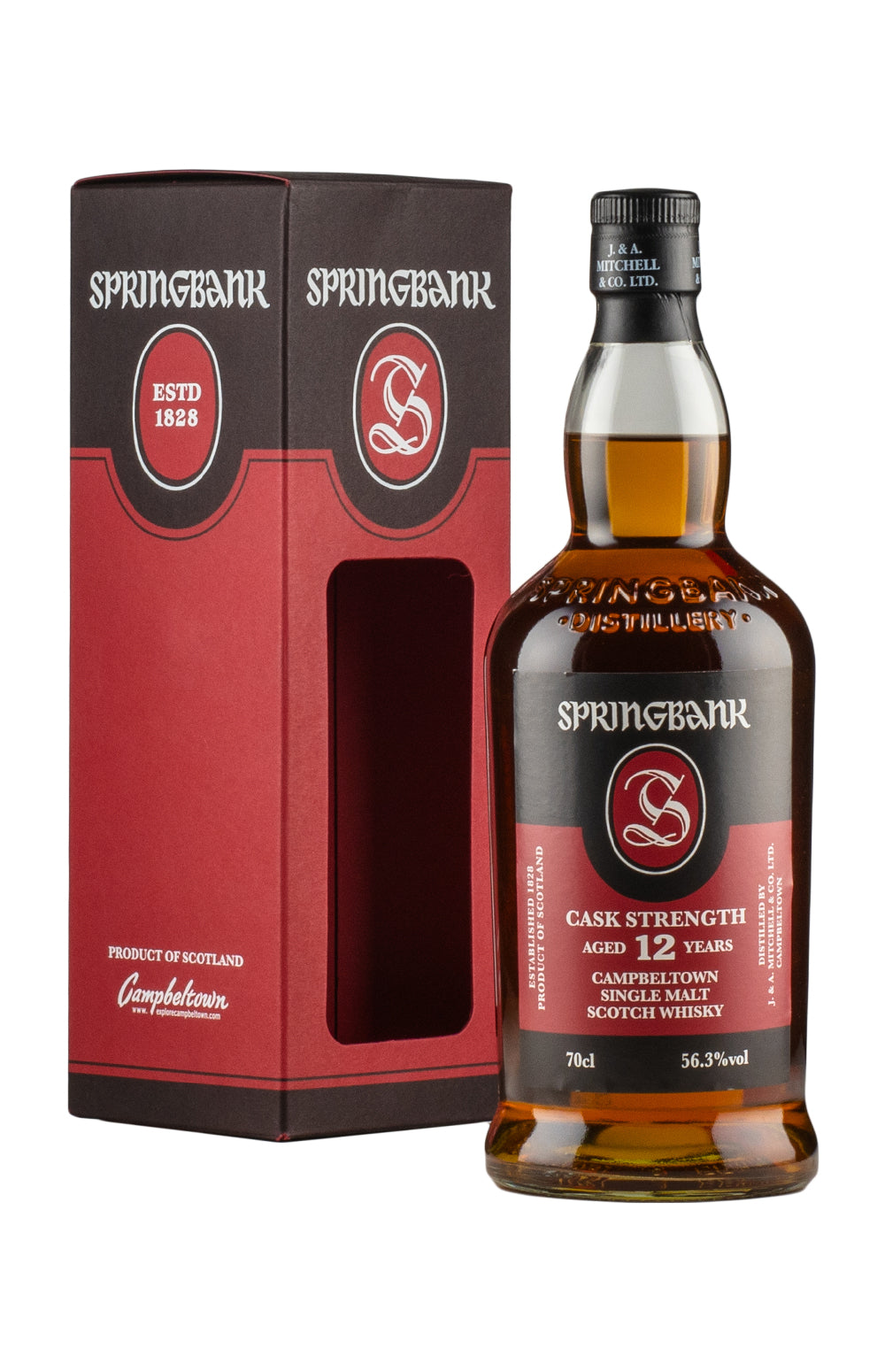 Springbank 12 Year Old Cask Strength 56.3% (2018 Release)