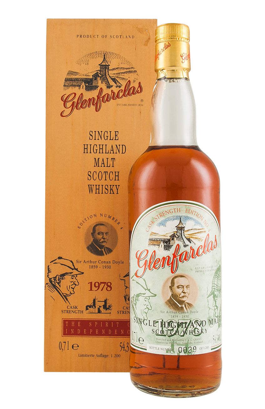Glenfarclas Edition No. 4 Sir Arthur Conan Doyle 1978