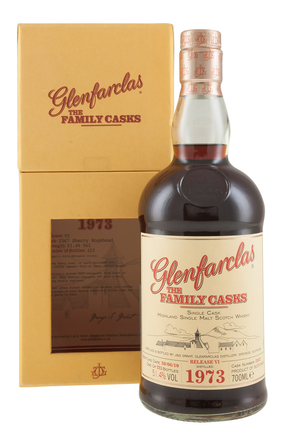 Glenfarclas Family Cask 2567 1973