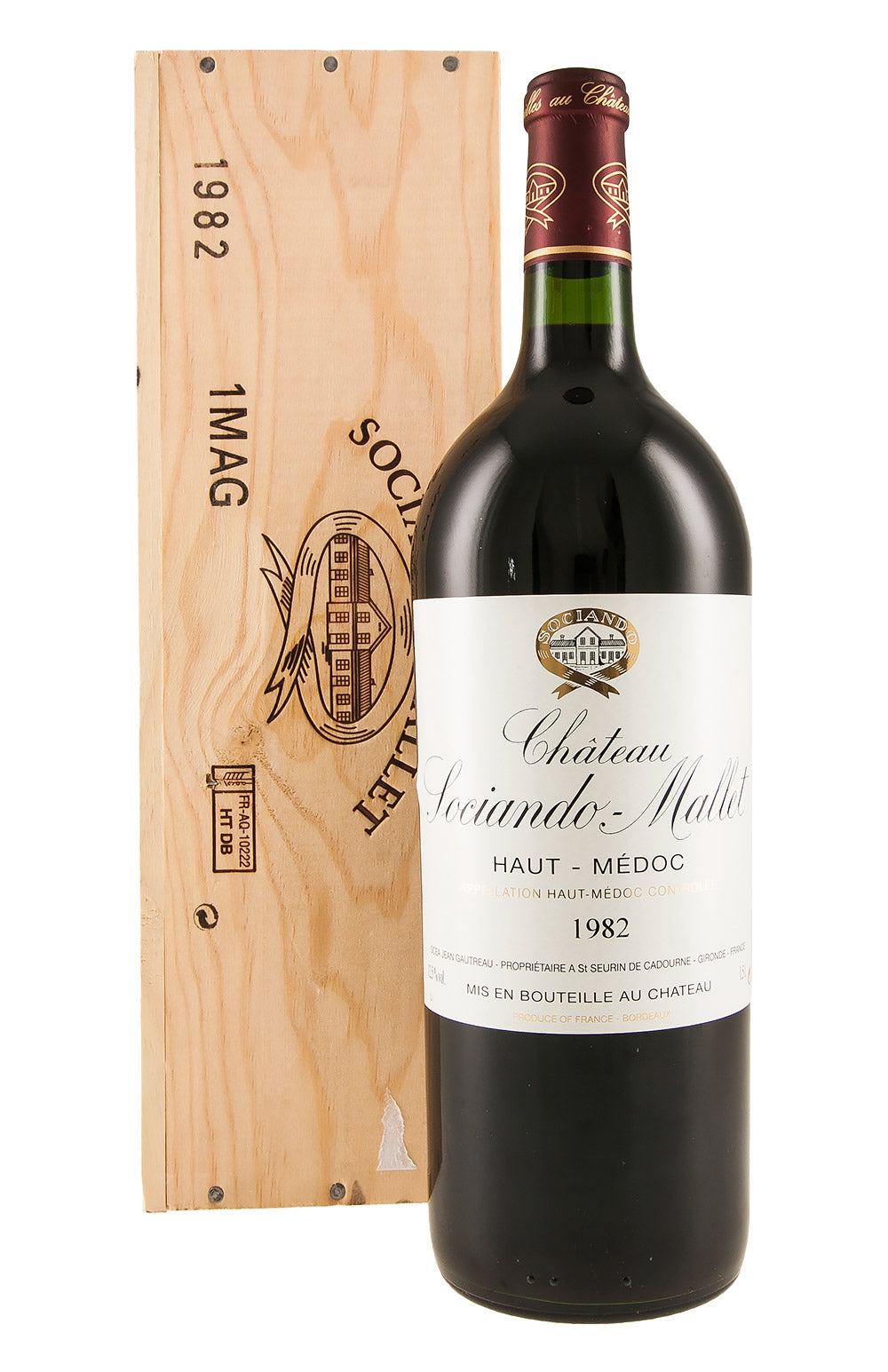 Sociando Mallet Magnum (Ex Chateau) 1982